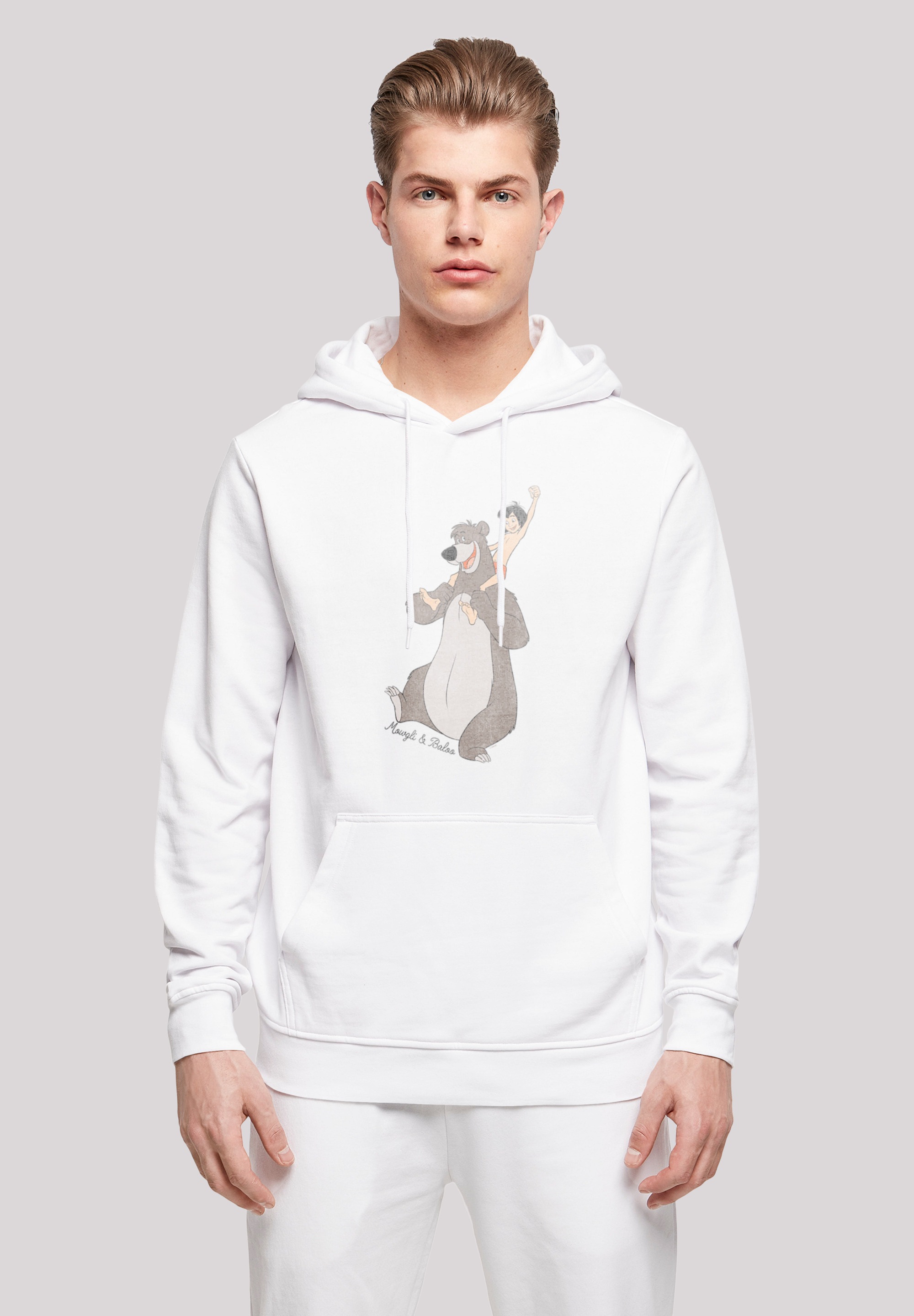 Kapuzenpullover »Disney Dschungelbuch Mogli und Baloo«, Print