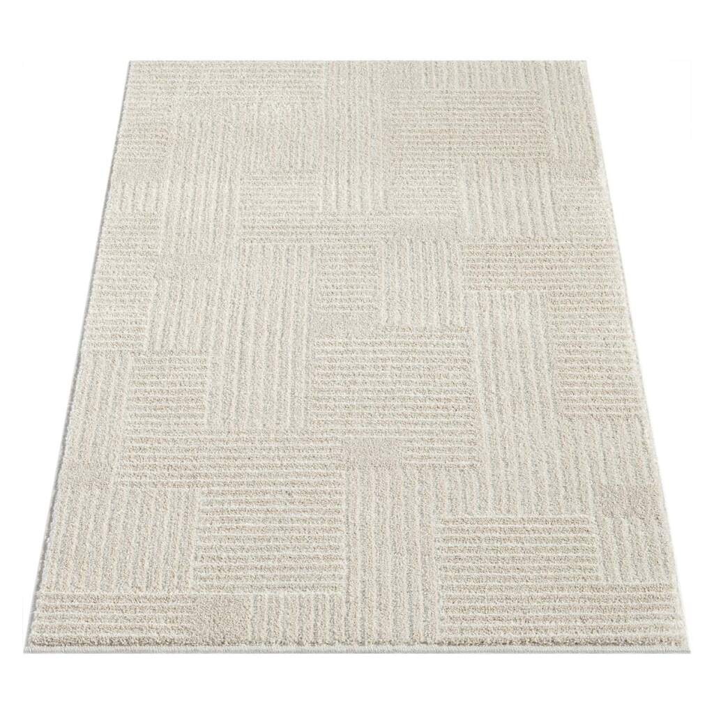Carpet City Teppich "FLAIR177" rechteckig 11 mm Höhe Kurzflor-Teppich, Skan günstig online kaufen