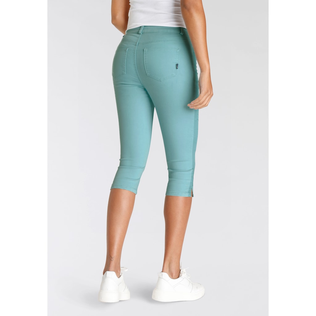 Arizona Caprijeans »Ultra Stretch«, High Waist mit seitlichem Streifen