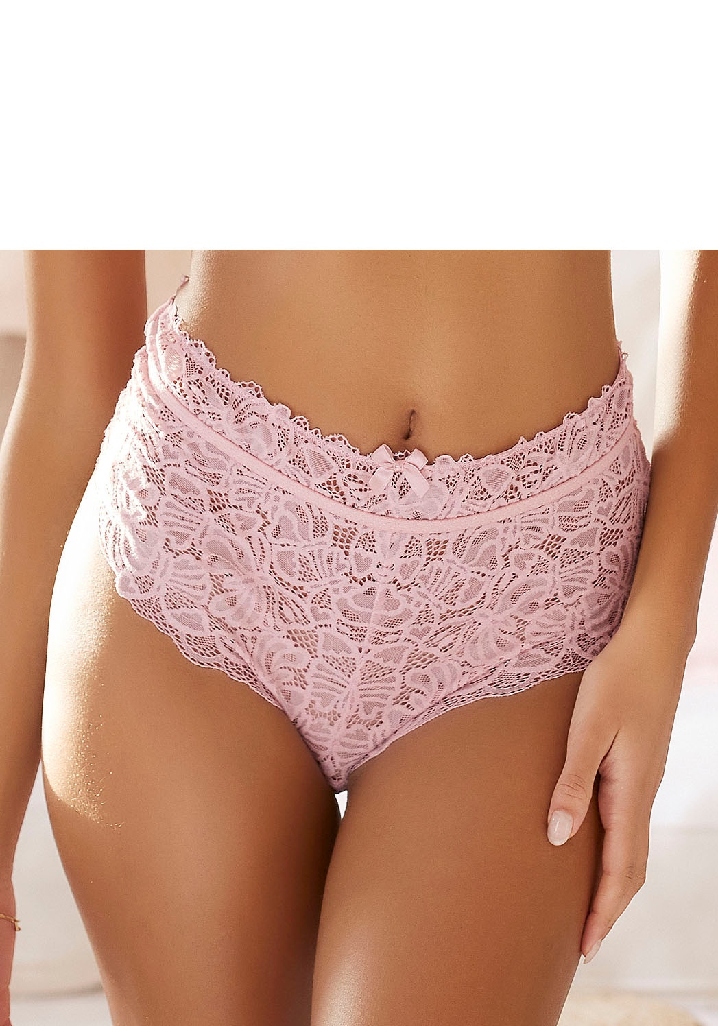 Taillenslip, aus feiner, floraler Spitze, sexy Dessous