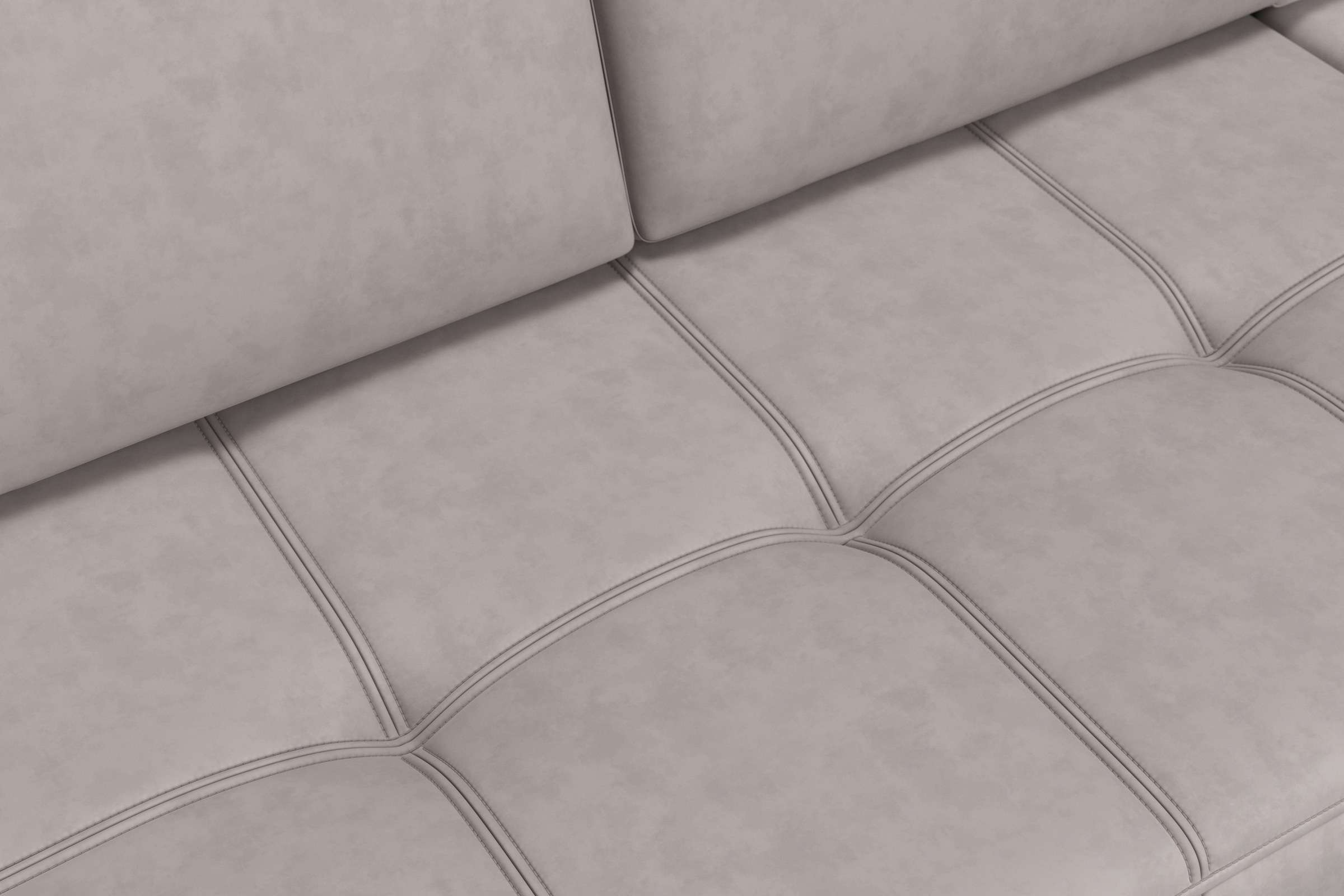 sit&more Wohnlandschaft »Bendigo U-Form«, inklusive Sitztiefenverstellung, Bodenfreiheit 15 cm, in 2 Fußfarben