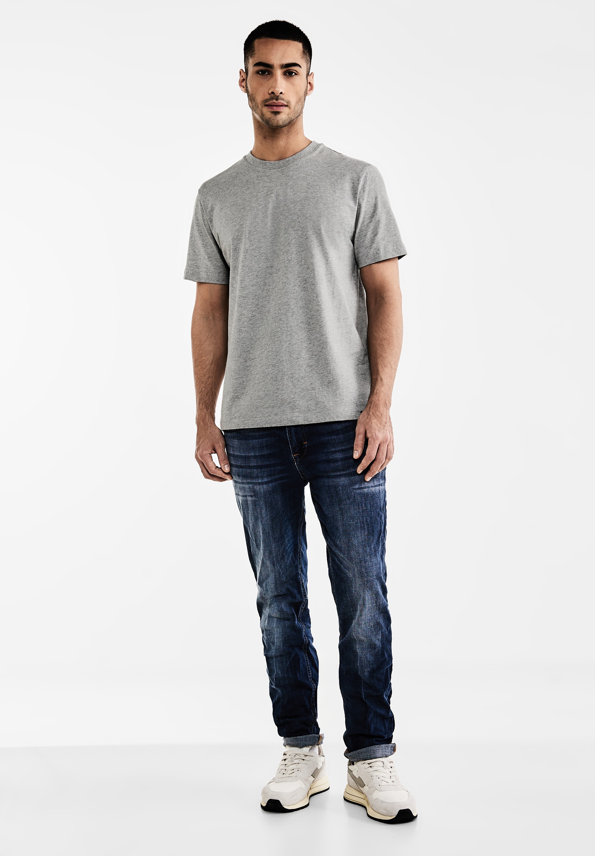 STREET ONE MEN T-Shirt, Rundhalsausschnitt