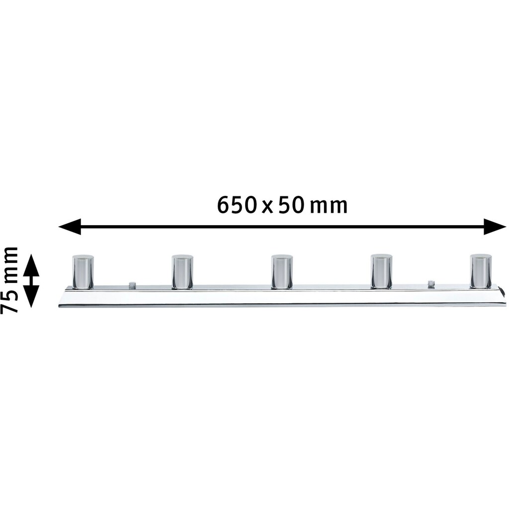 Paulmann LED Wandleuchte »Mirror Regula«, 5 flammig-flammig, E14