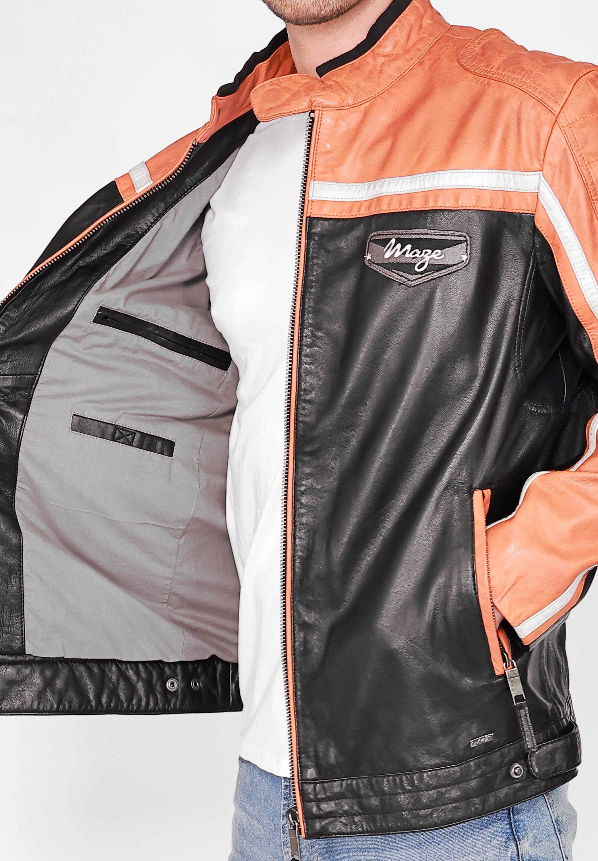 Maze Lederjacke »4202191«