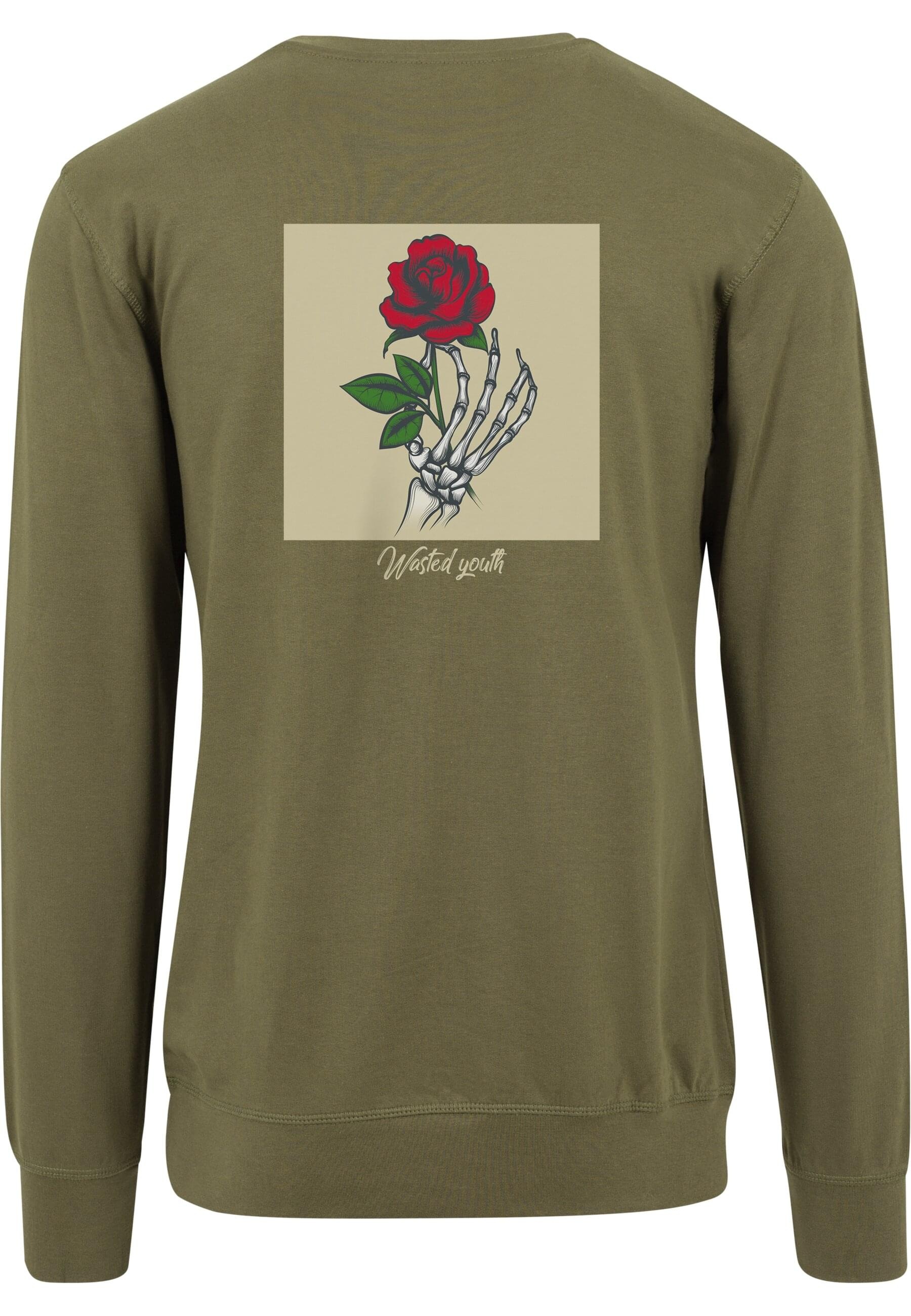 MisterTee Rundhalspullover »MisterTee Herren Wasted Youth Crewneck«, (1 tlg.)