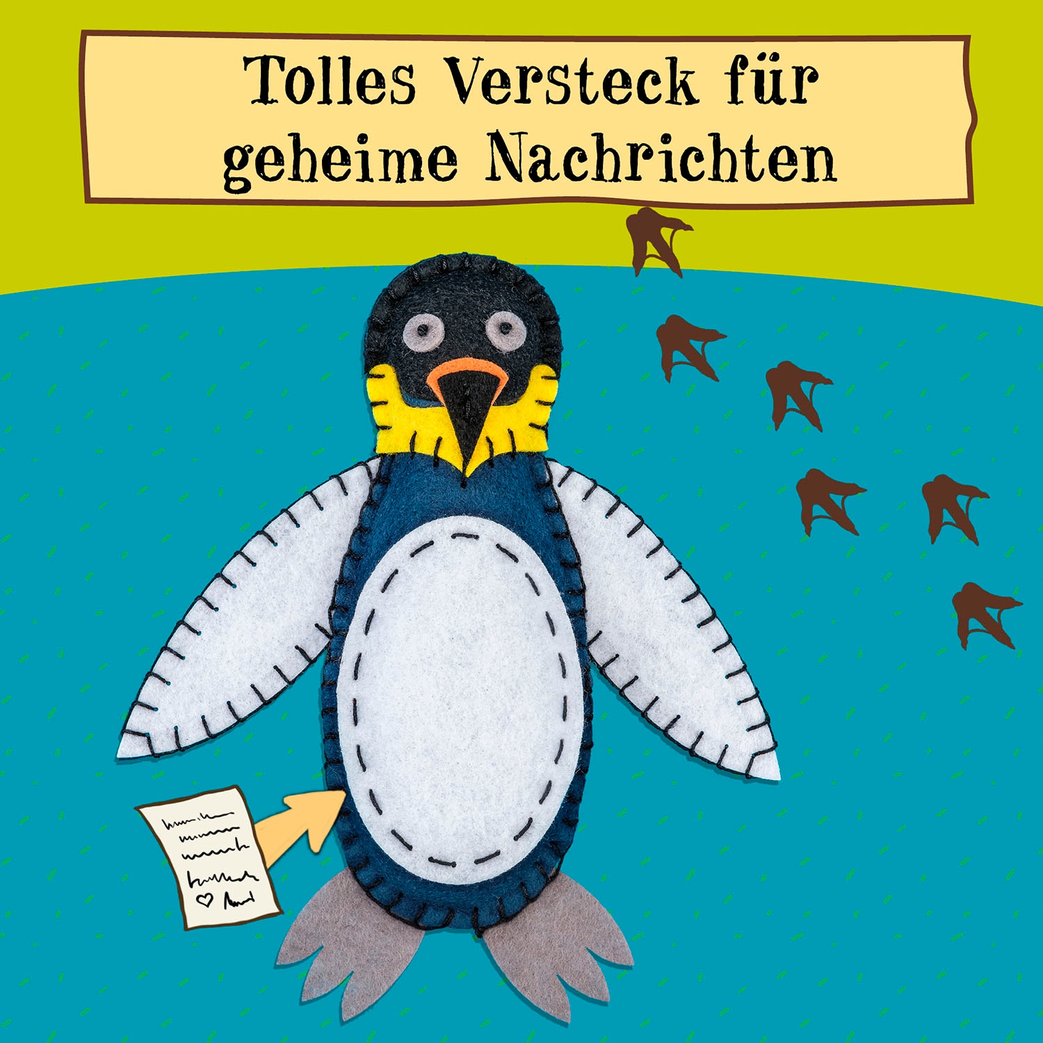 Kosmos Kreativset »AllesKönnerKiste - Die Schule der magischen Tiere Nähspaß mit Juri«