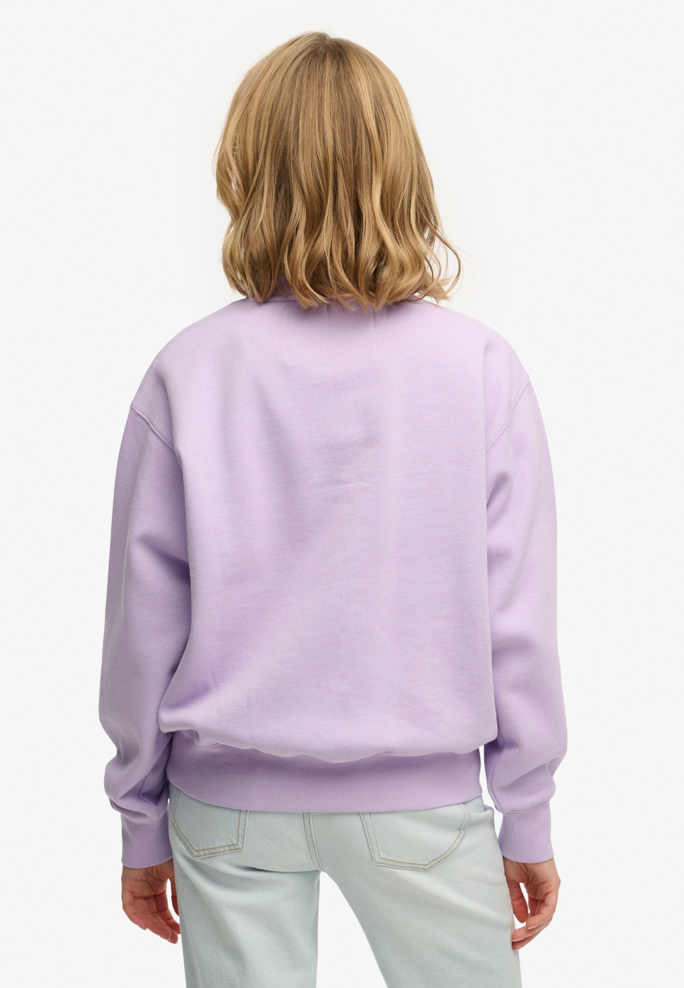 Thumbnail - Superdry Sweatshirt "VARSITY SATIN APPLIQUE CREW"