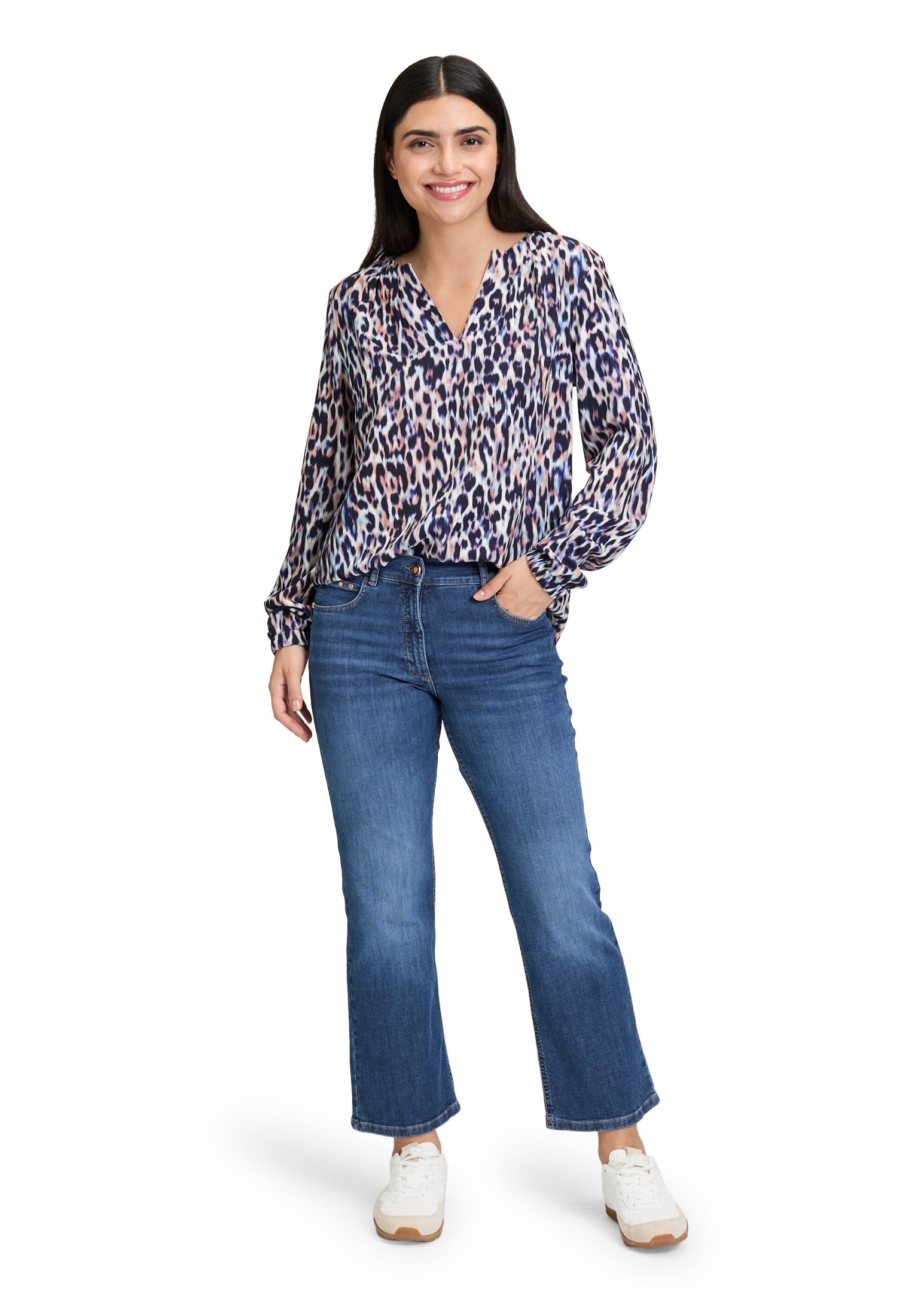 Betty Barclay Slim-fit-Jeans »Betty Barclay Casual-Hose mit Waschung«