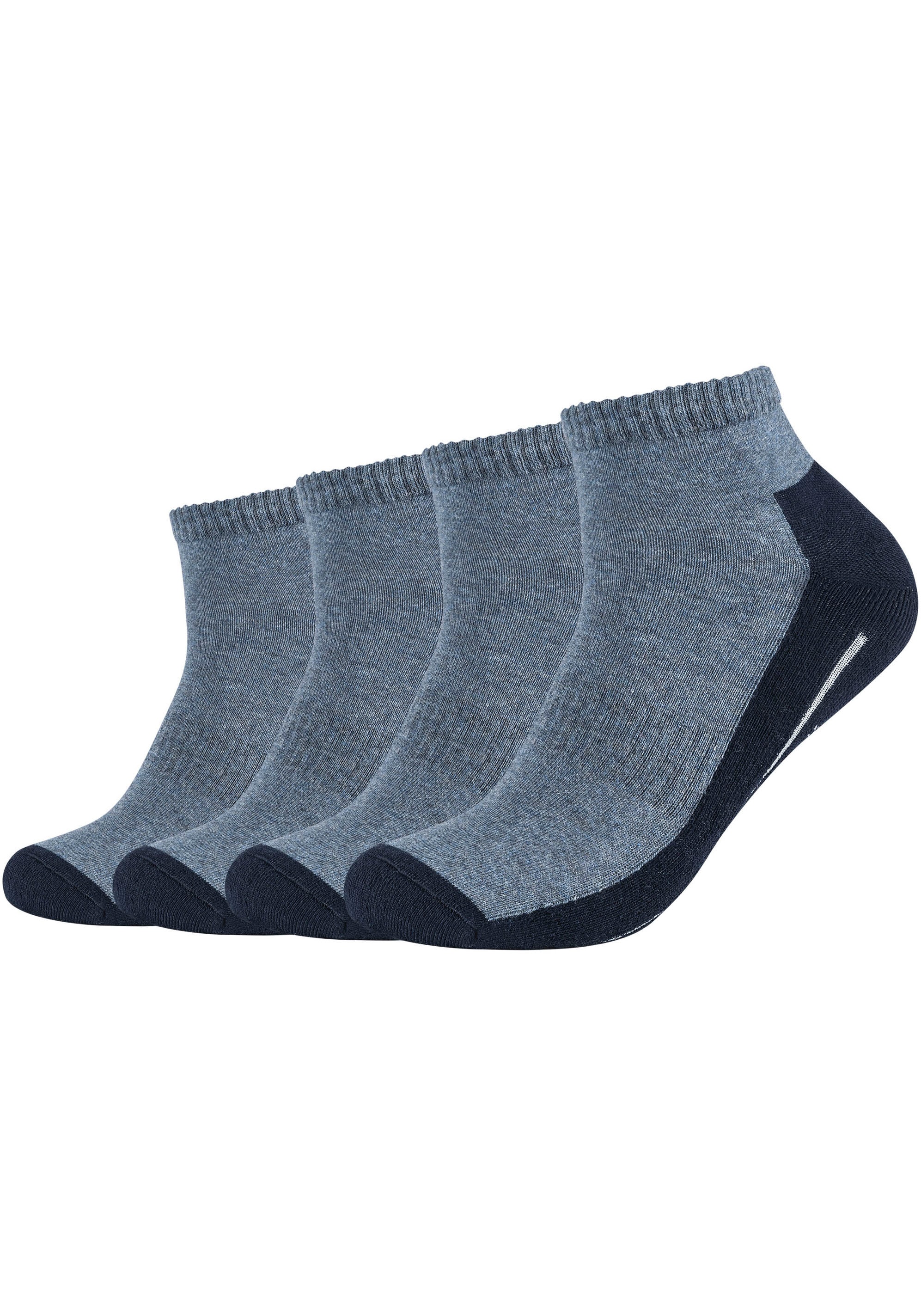 Camano Kurzsocken "function" 4 Paar, 4 Stk. tlg. mit entlastender Halbplüsc günstig online kaufen