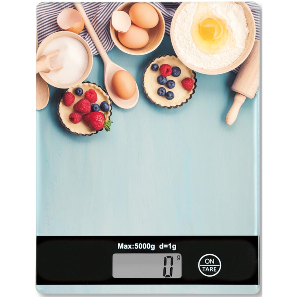 KESPER for kitchen & home Küchenwaage, mit LCD-Display, bis 5 kg