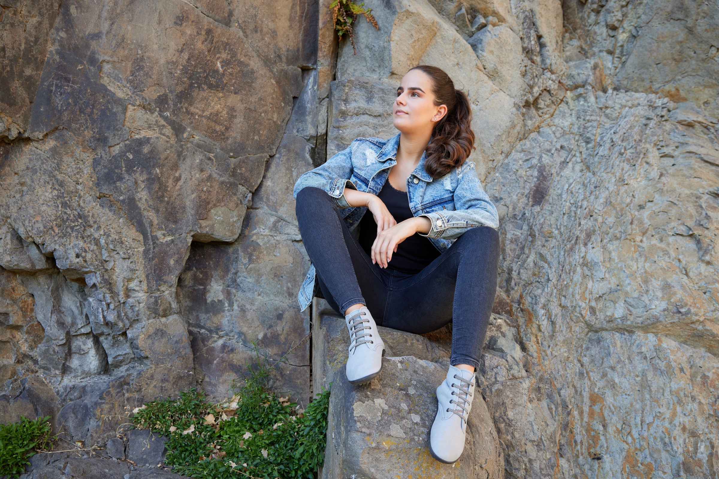 Leguano Barfußschuh »CHESTER LIGHT«, Bequemschuh, Komfortschuh, Flats, Schnürboots, Made in Germany