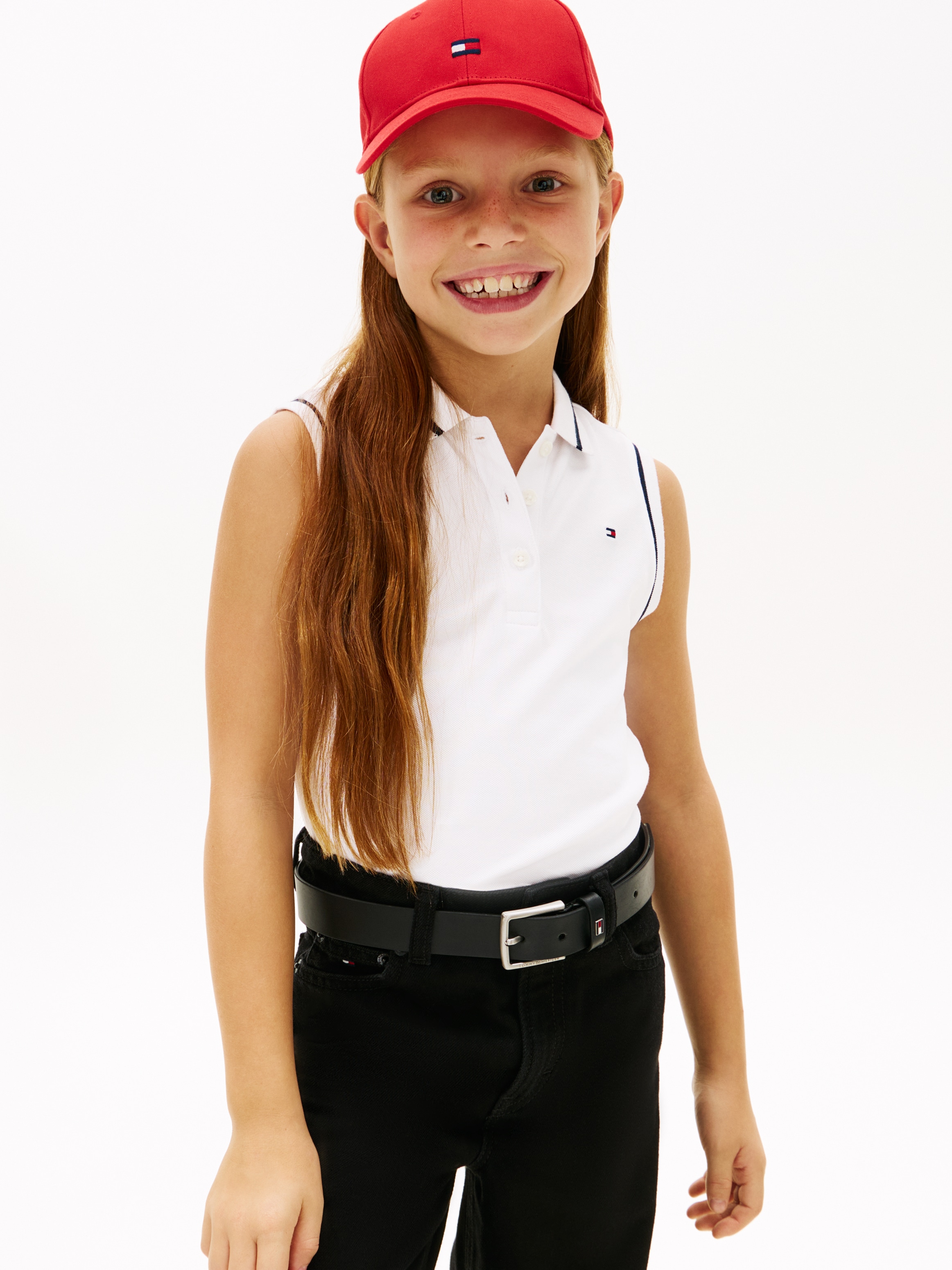 Tommy Hilfiger Poloshirt »CLASSIC POLO SLEEVELESS« Kinder bis 16 Jahre, ärmellos, regular fit