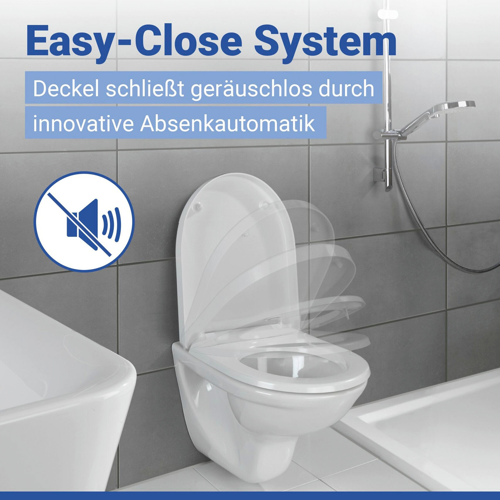 WENKO WC-Sitz »Sindia« belastbar mit bis zu 300 kg