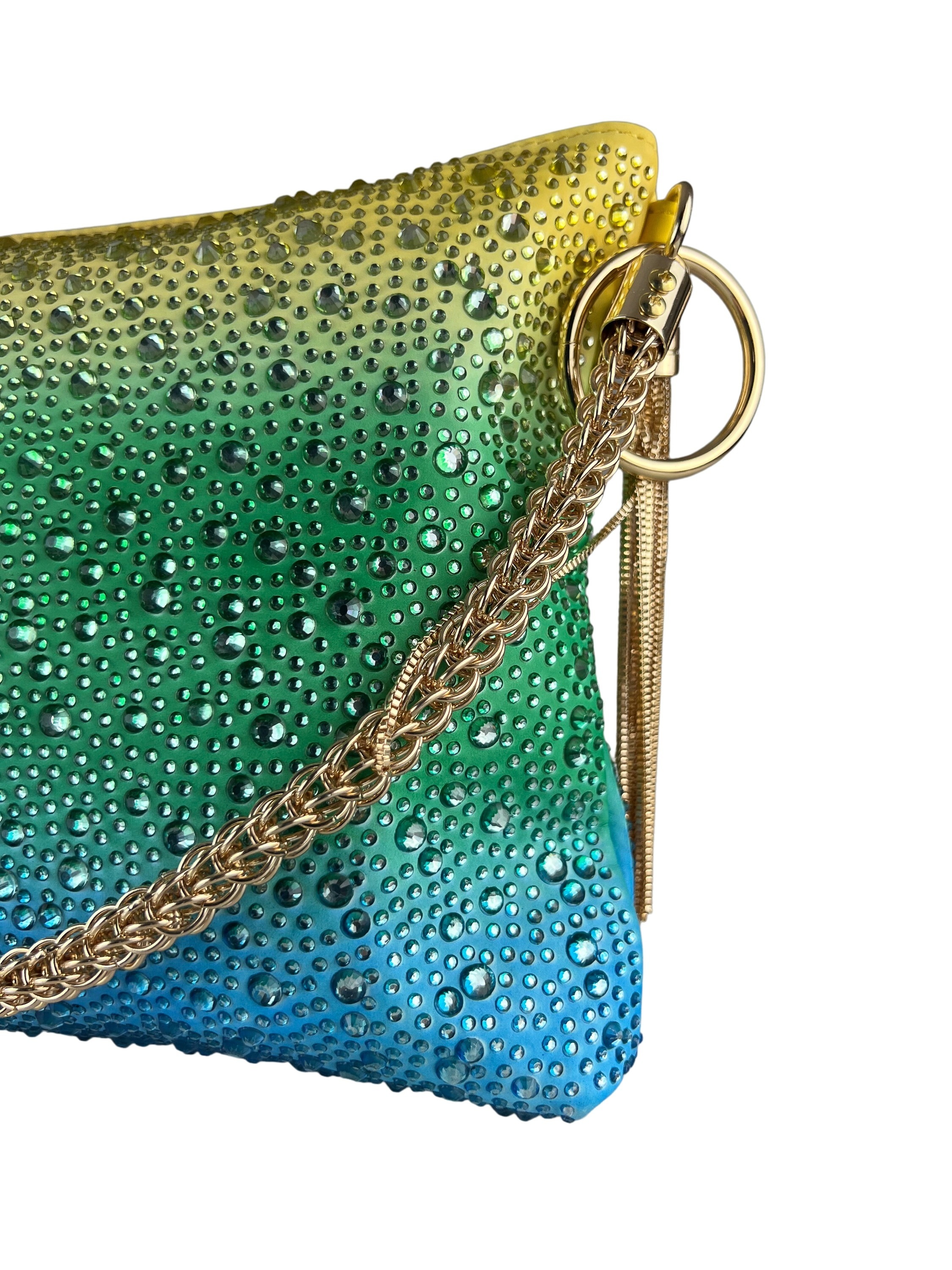 COLLEZIONE ALESSANDRO Schultertasche »Bling«, mit tausenden Strass Glitzersteinen