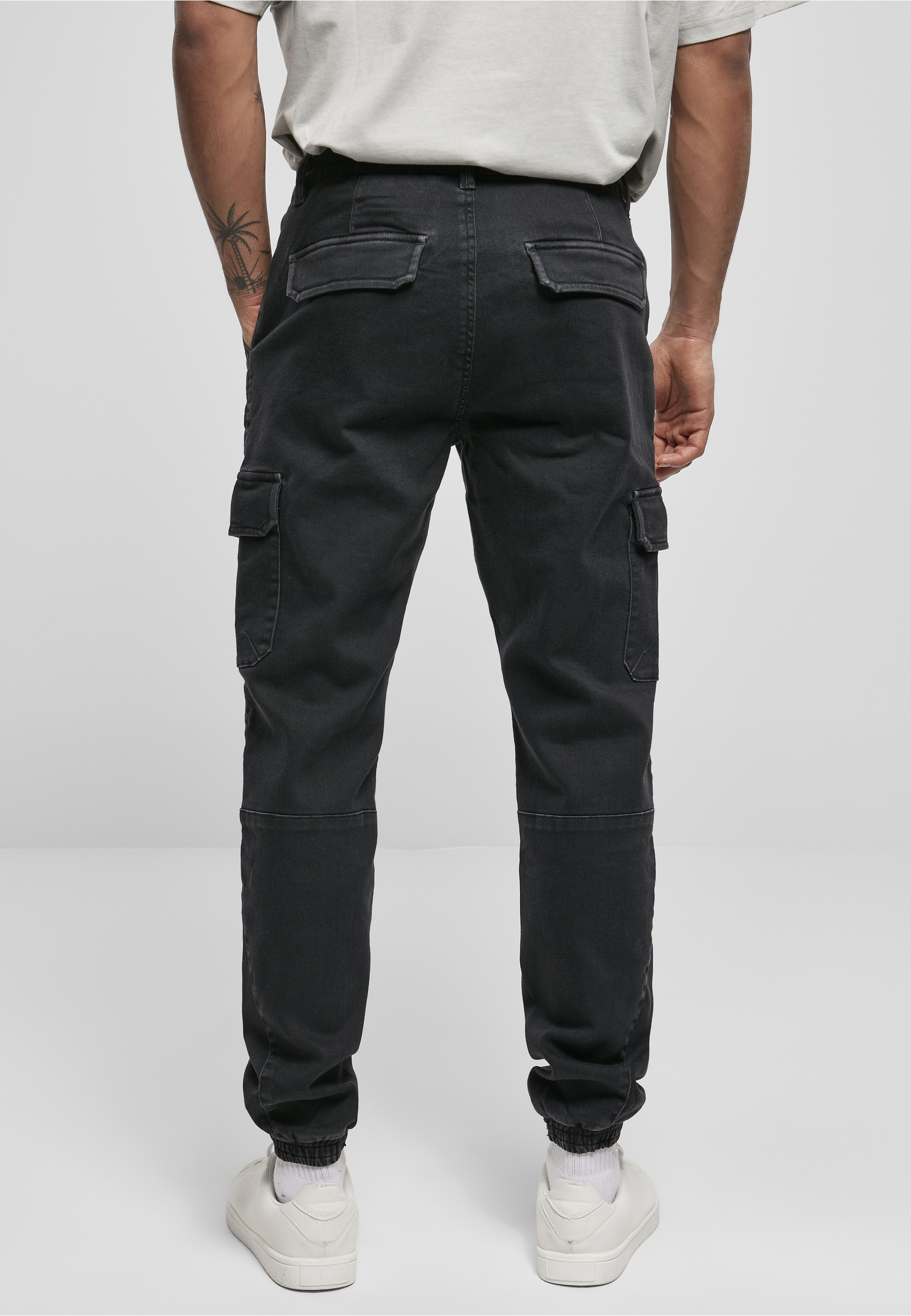URBAN CLASSICS Cargohose »Urban Classics Herren Knitted Cargo Jogging Pants«
