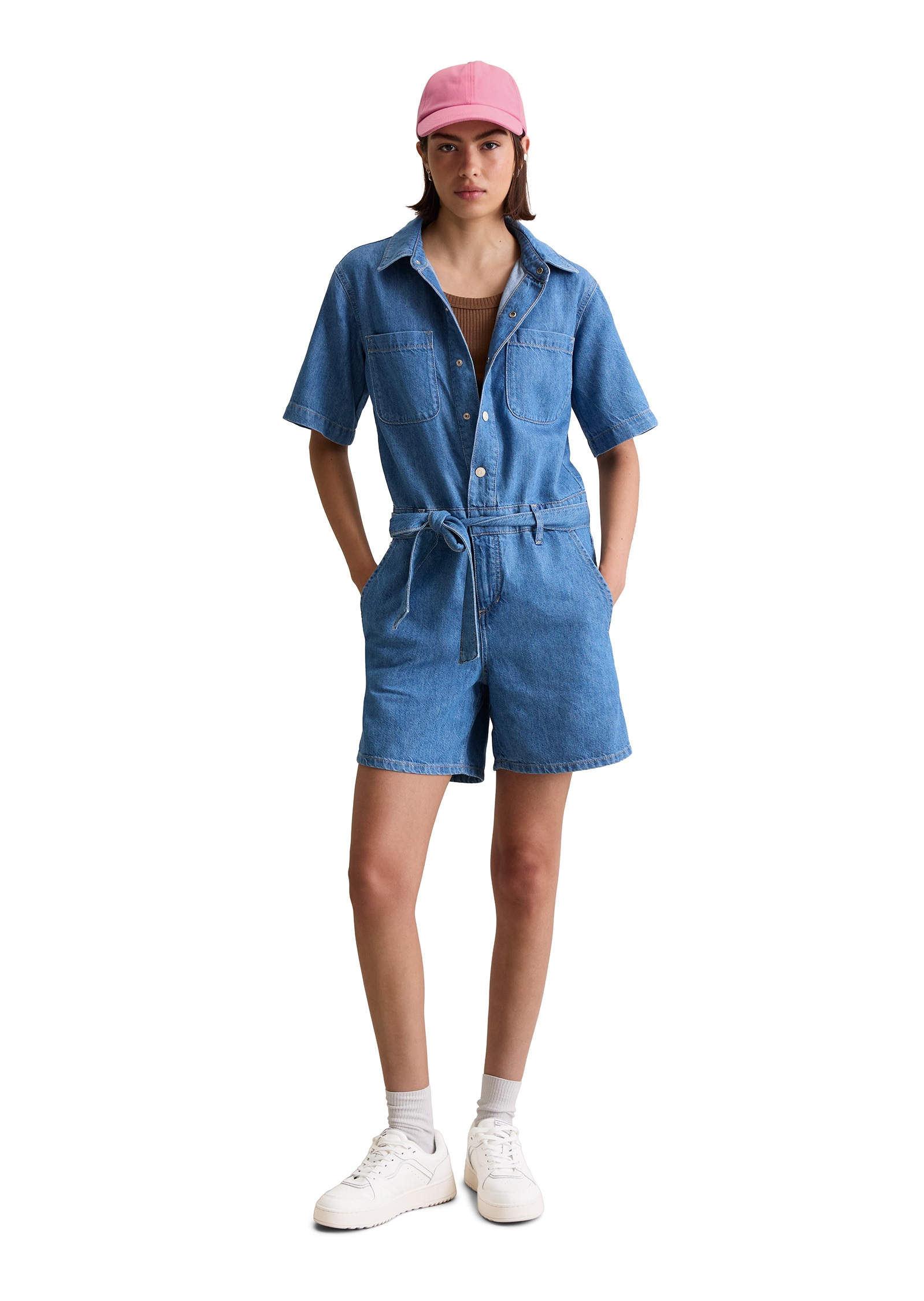 Marc O'Polo DENIM Overall »mit recyeltem Leinen-Garn«