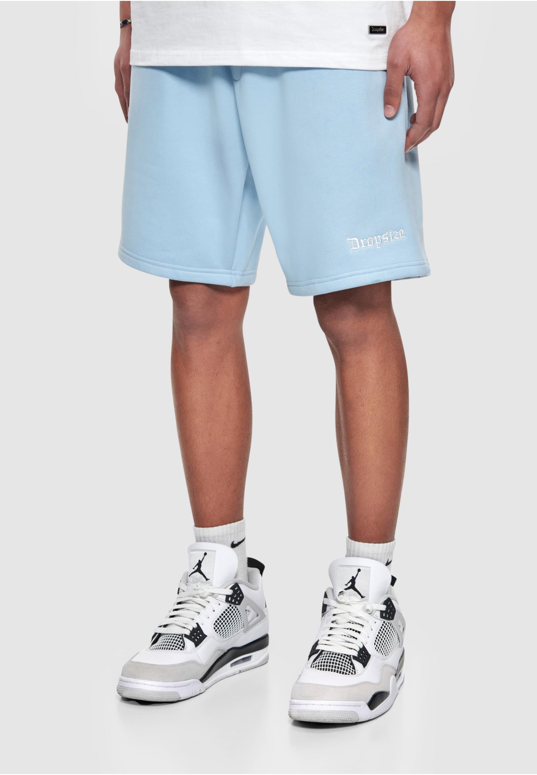Dropsize Sweatshorts »Dropsize Herren Dropsize Heavy Embo Sweatshorts«, (1 tlg.)