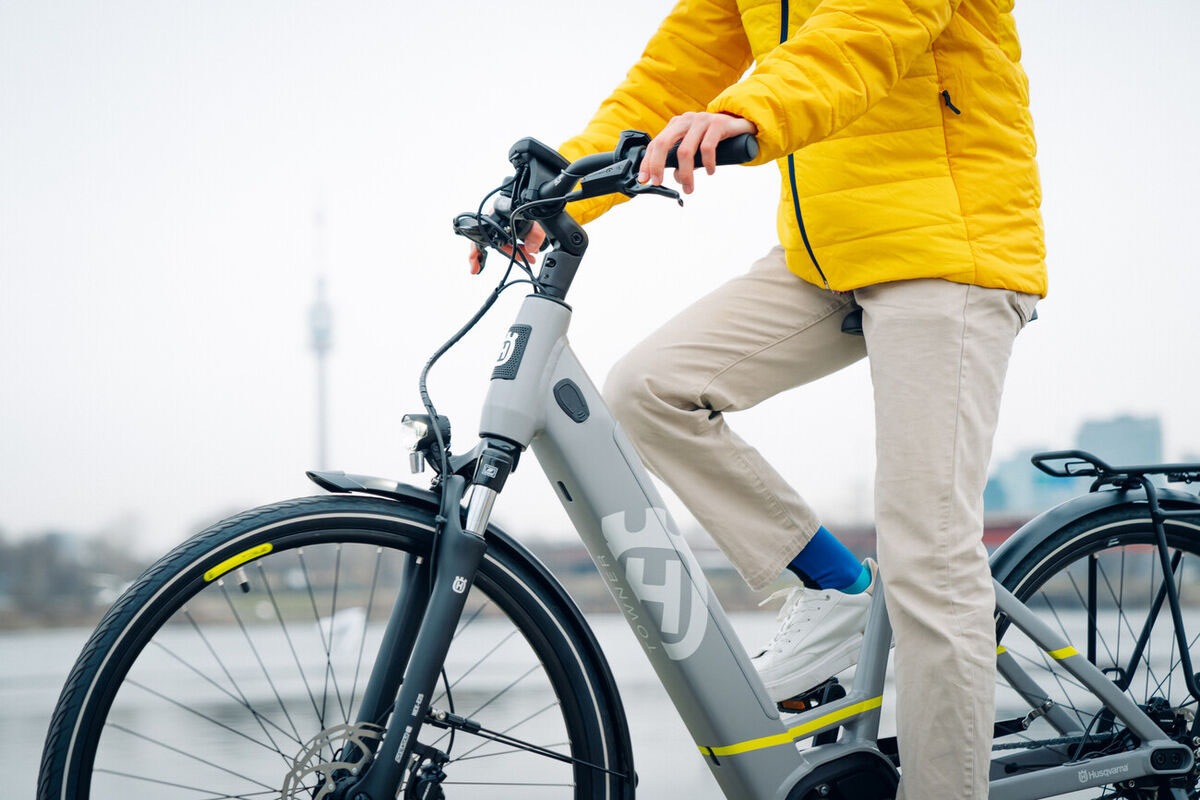 Husqvarna E-BICYCLES E-Bike »E-Citybike Towner 2«, 8 Gang, Shimano, Nexus, Mittelmotor 250 W, (28 Zoll, Bosch Motor, Rücktritt, Scheibenbremsen, mit Straßenzulassung), Pedelec, Elektrofahrrad für Herren u. Damen, Cityrad, tiefer Einstieg