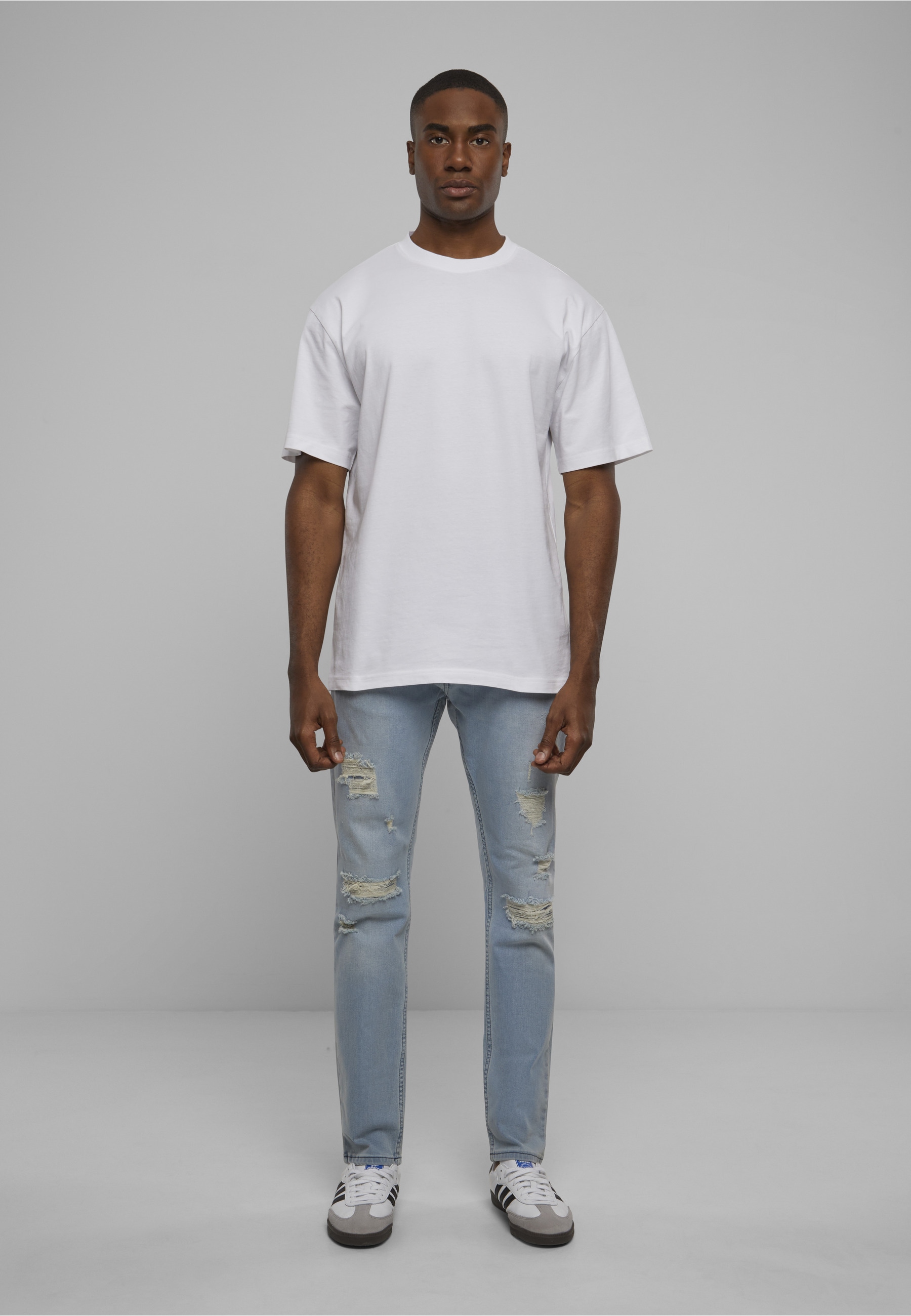 2Y Premium Bequeme Jeans »2Y Premium Herren 2Y Destroyed Slim Fit Denim«