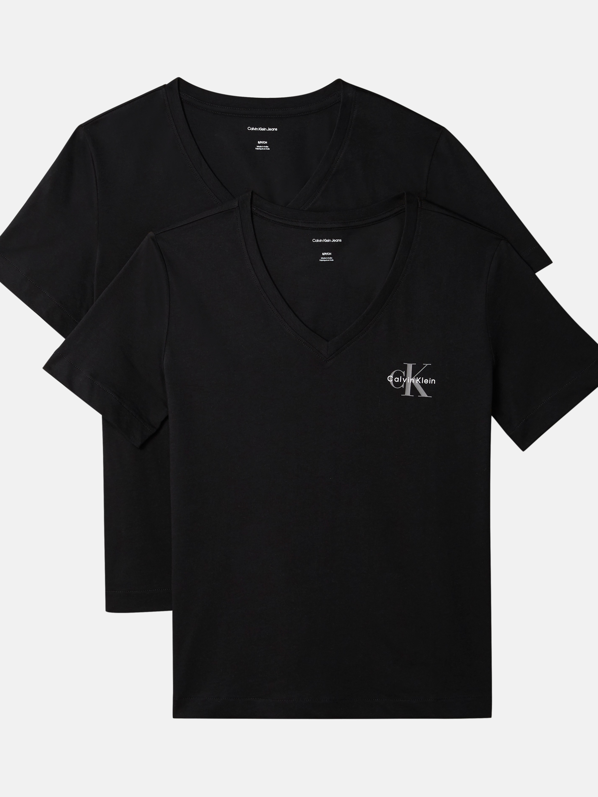 Calvin Klein Jeans Kurzarmshirt "A- Logo VN 2 pack Tee", (Packung, 2er-Pack günstig online kaufen