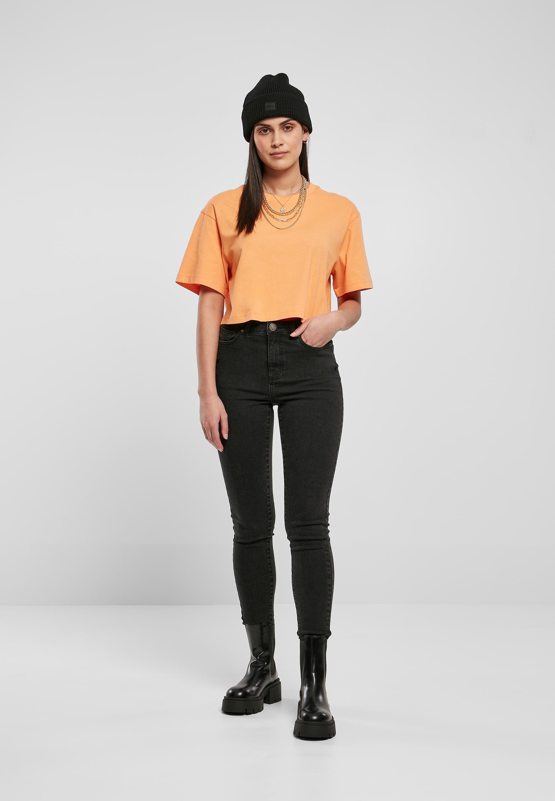 URBAN CLASSICS T-Shirt »Urban Classics Damen Ladies Short Oversized Tee«, (1 tlg.)
