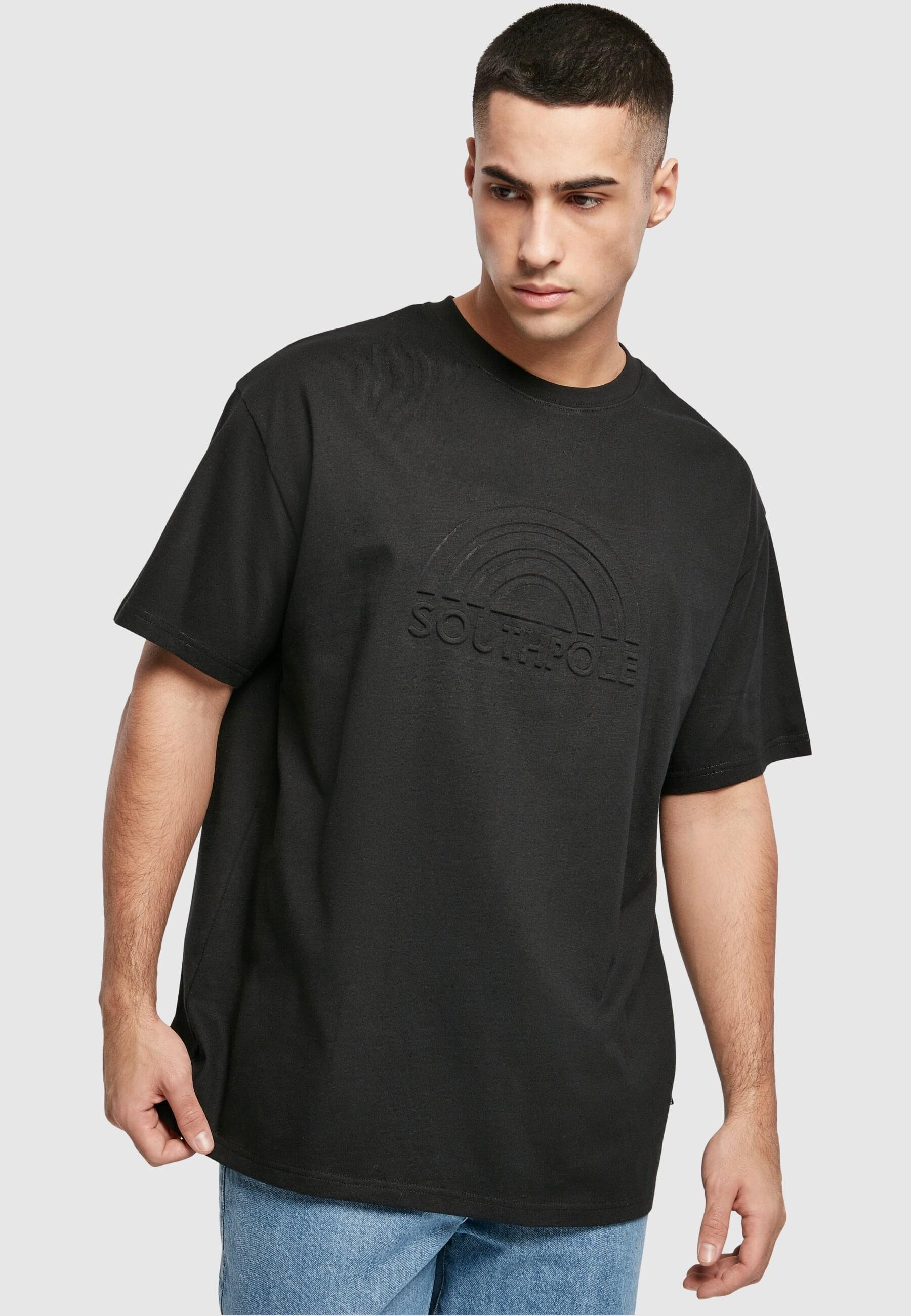Southpole Kurzarmshirt »Southpole Herren Southpole 3D Logo Tee«, (1 tlg.)