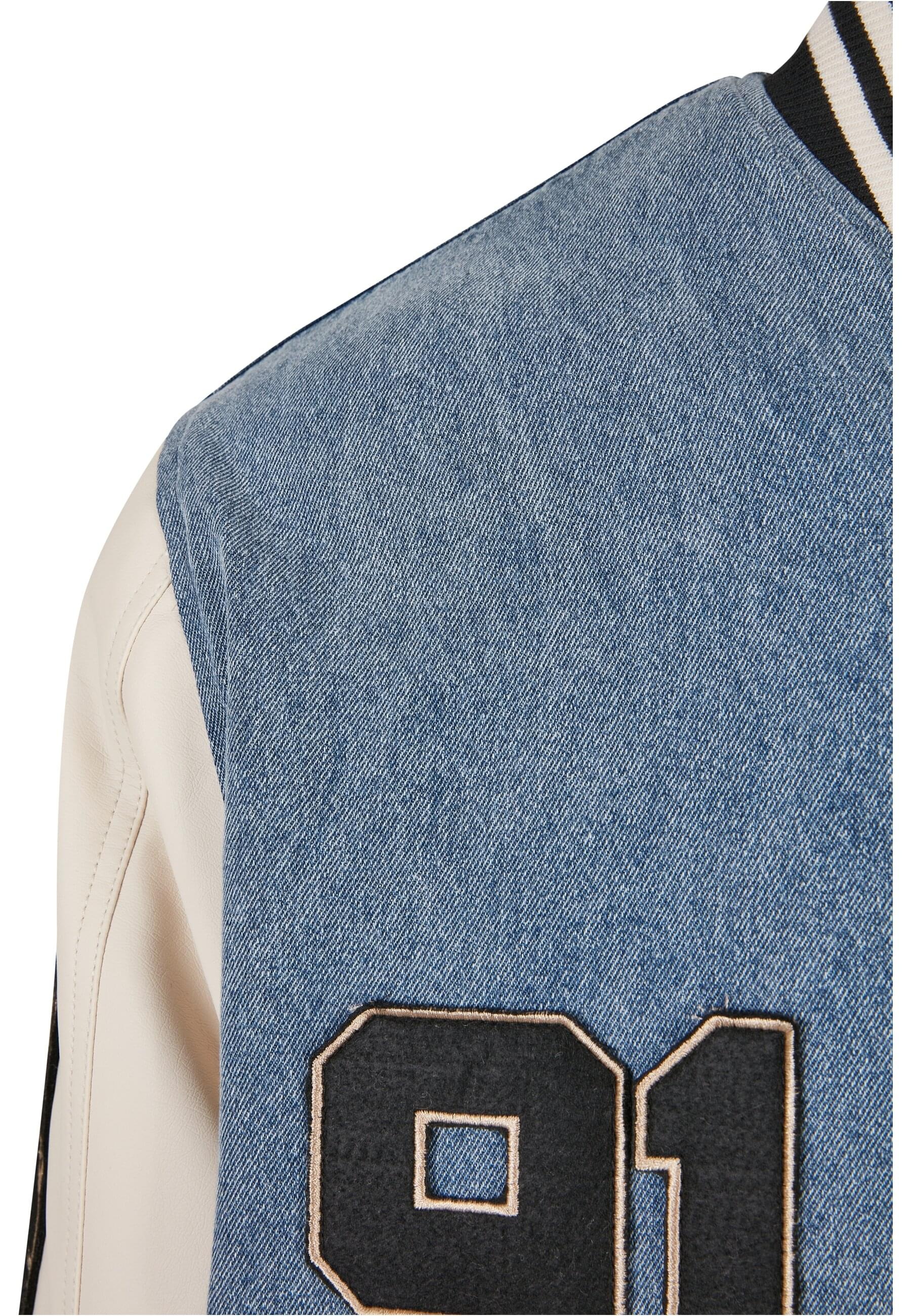 Southpole Collegejacke »Southpole Herren Southpole Denim College Jacket«, (1 St.), ohne Kapuze