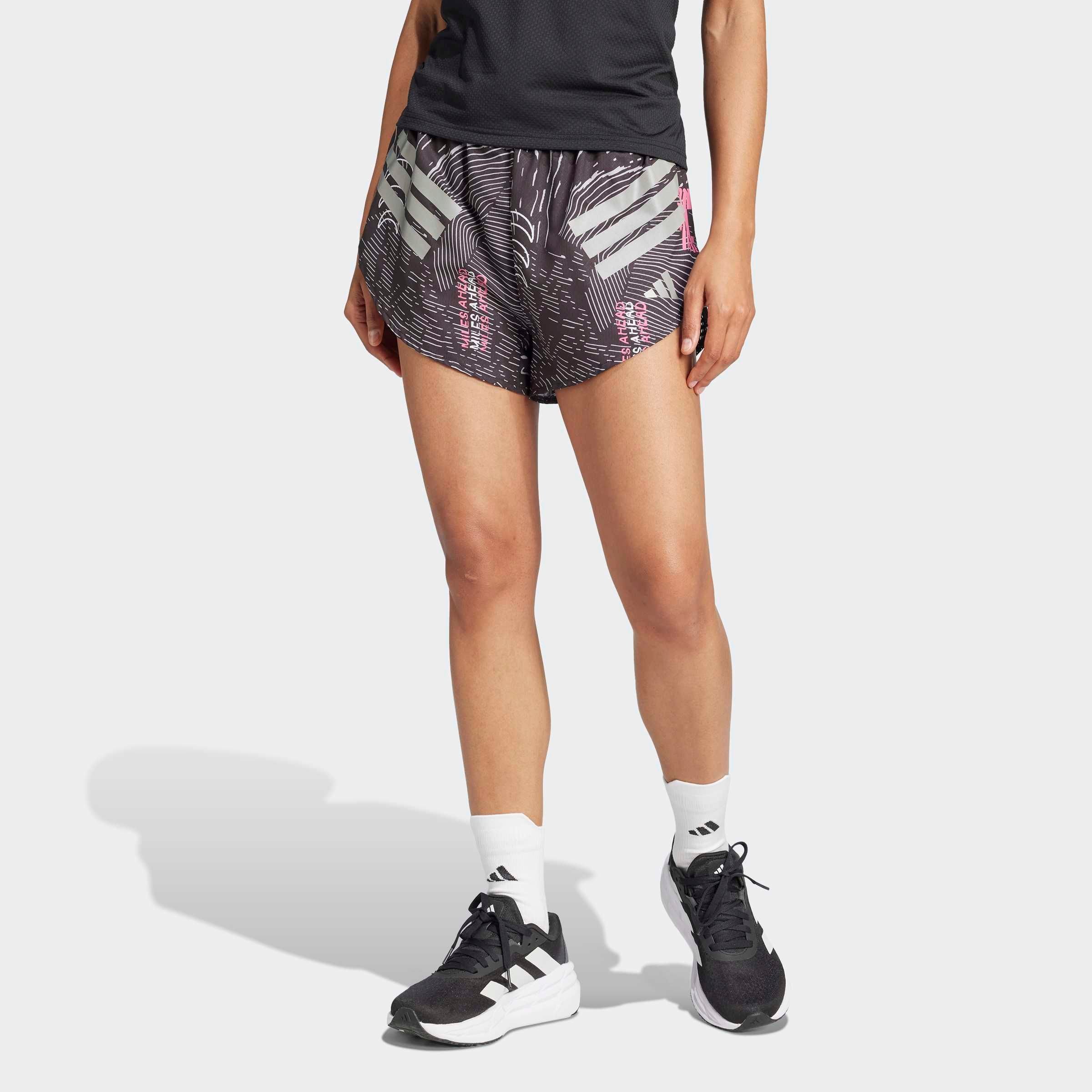 adidas Performance Laufshorts »BTN SHORT W«, (1 tlg.)