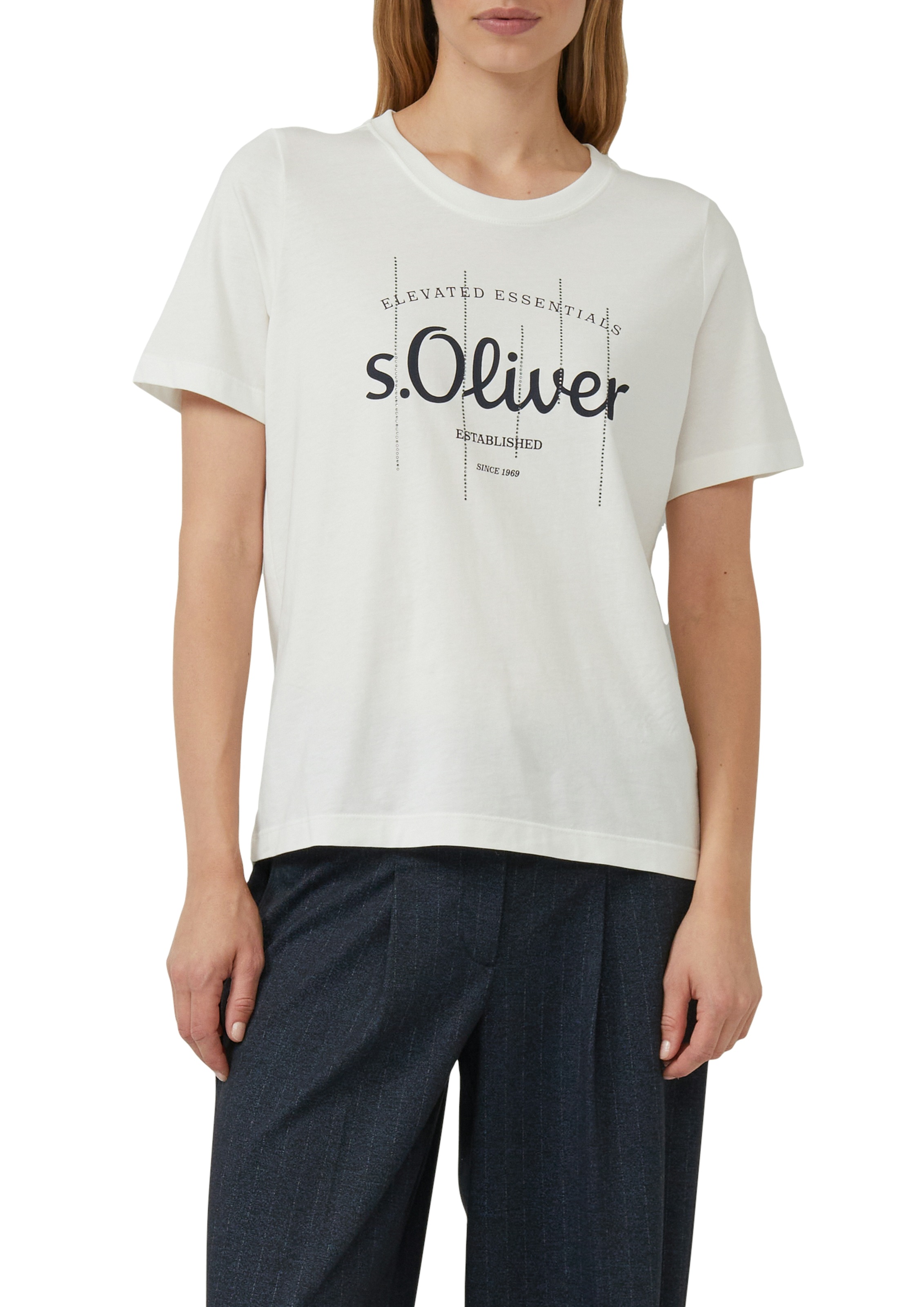 s.Oliver T-Shirt, mit Print günstig online kaufen