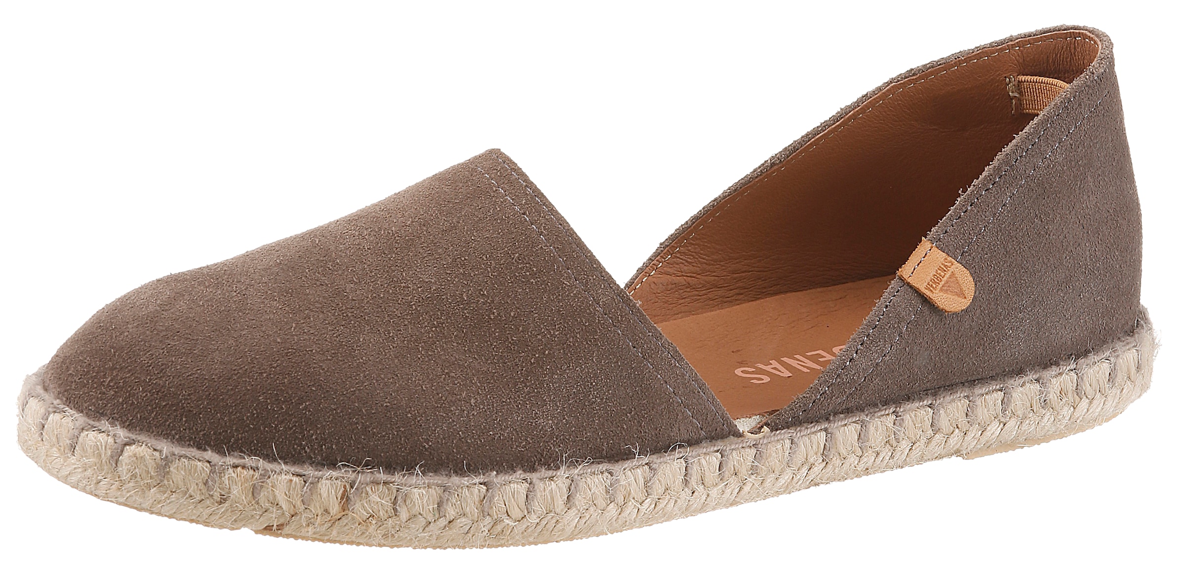 VERBENAS Espadrille Strandschuh, Sommerschuh, Loafer aus Veloursleder günstig online kaufen
