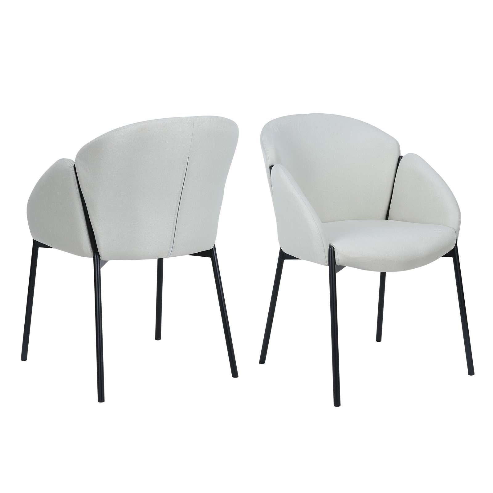 OTTO home Esszimmerstuhl "Westfox" () 2 Stk. gepolsterte Rückenlehne, Armle günstig online kaufen