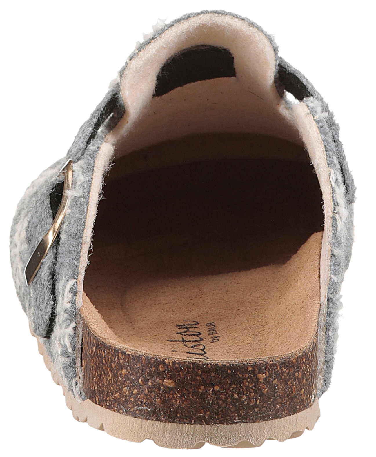 Aniston SHOES Clog, Clog, Hausschuh, Homeslipper, verstellbare Schnalle - NEUE KOLLEKTION