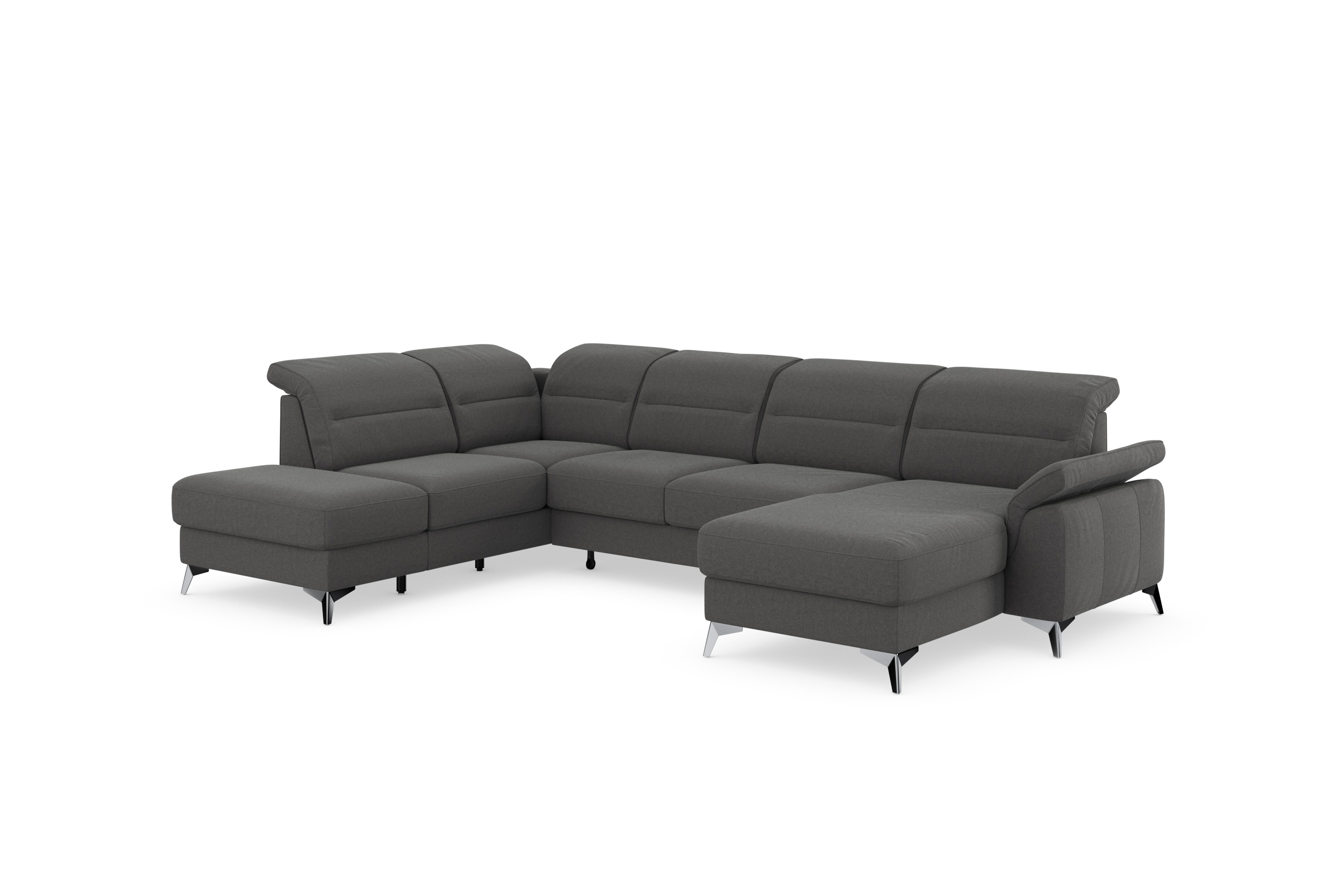 Thumbnail - sit&more Wohnlandschaft "Sinatra U-Form", optional mit Kopfteilverstellung und Armteilfunktion etc.