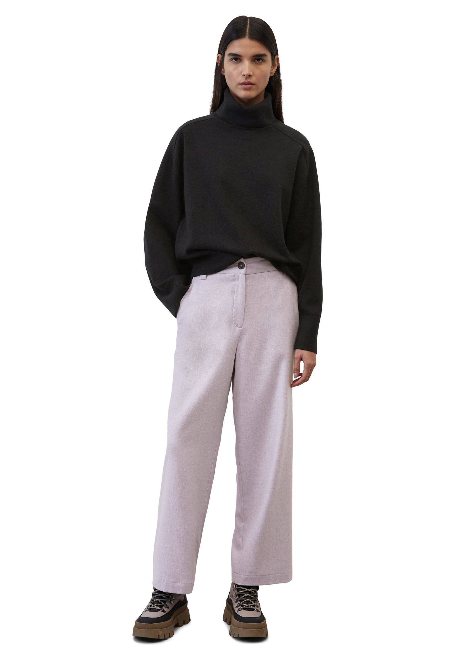 Marc O'Polo Strickpullover »aus Cotton Wool Stretch«