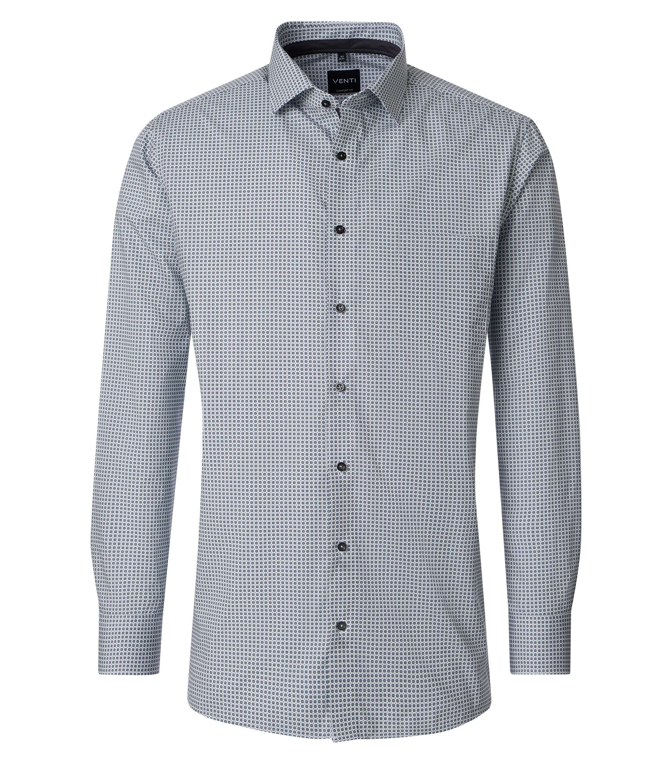 VENTI Businesshemd »VENTI Businesshemd extra langer Arm 72cm Print«