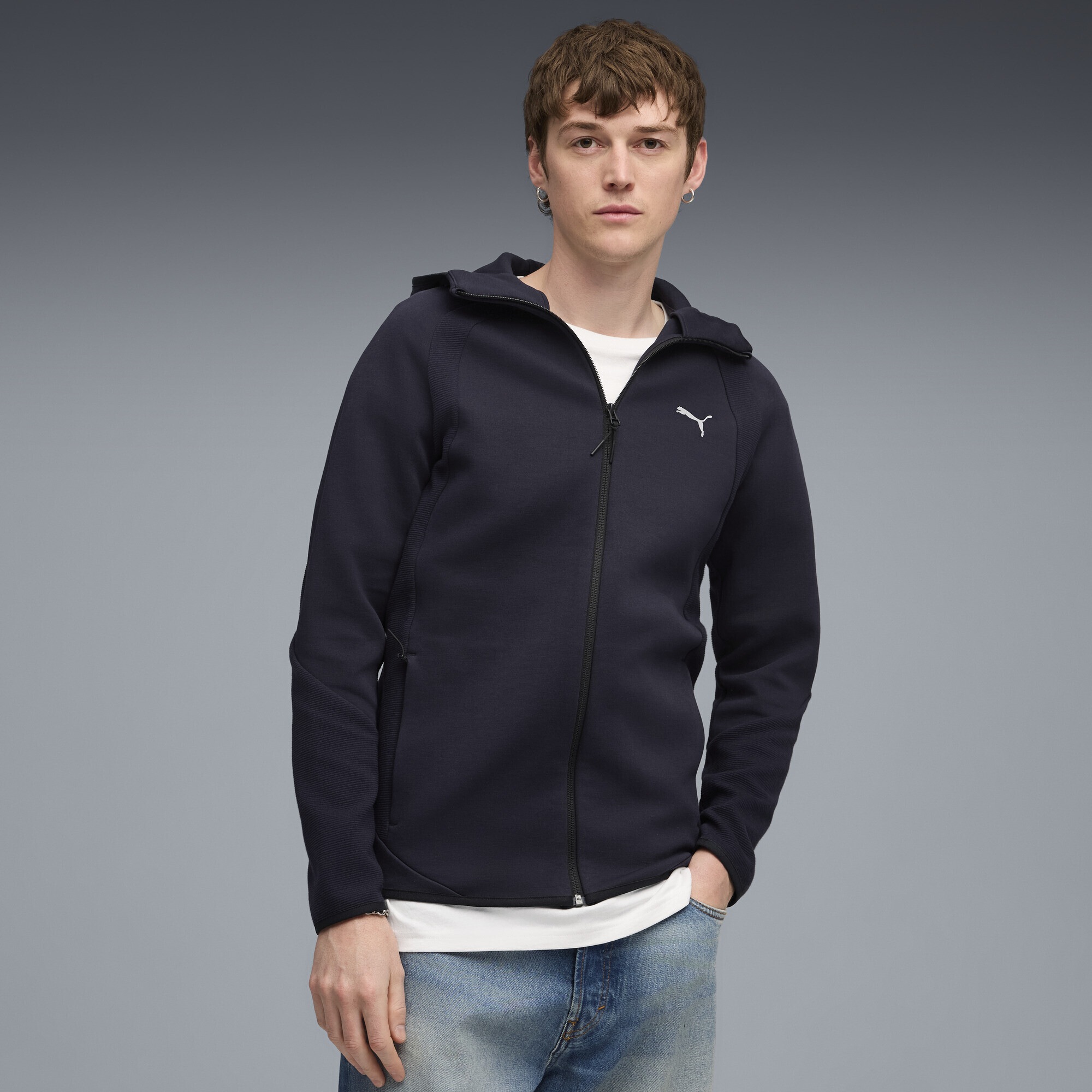 PUMA Sweatjacke »Evostripe Hoodie Herren«
