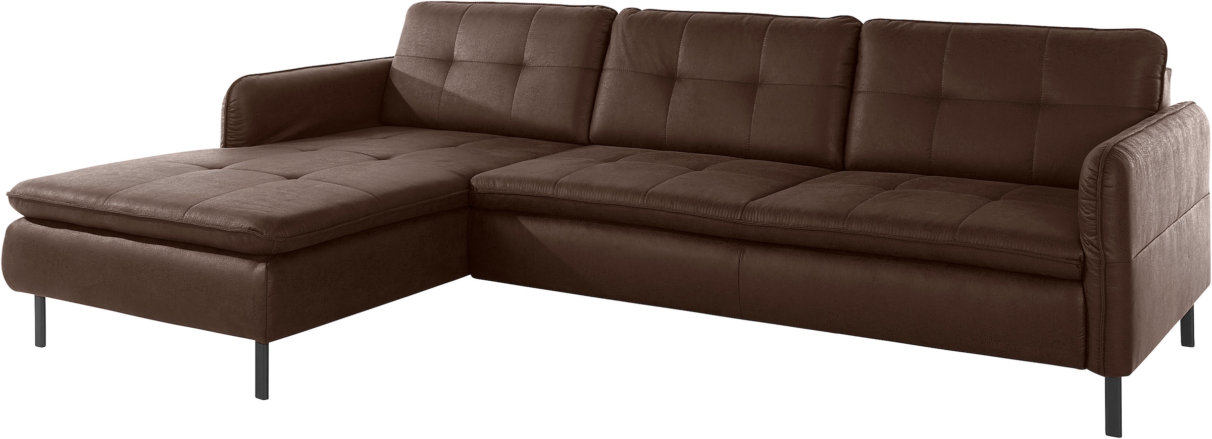 INOSIGN Ecksofa »Birkholm L-Form«, Armlehnverstellung, auch in Easy Clean Bezug - mit Wasser zu reinigen