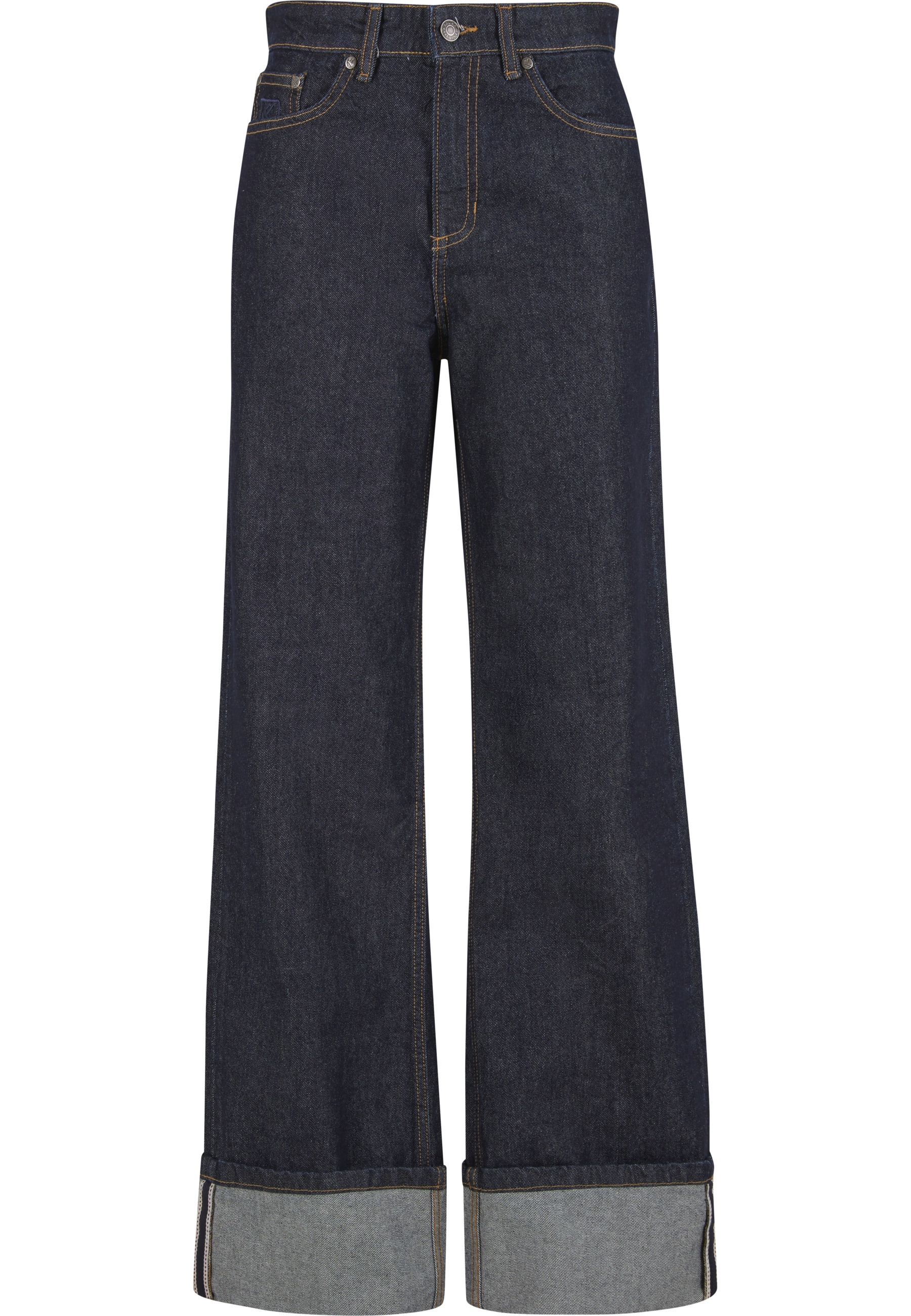 Karl Kani Bequeme Jeans "Karl Kani Signature Rinsed Straight Leg Denim Pants"