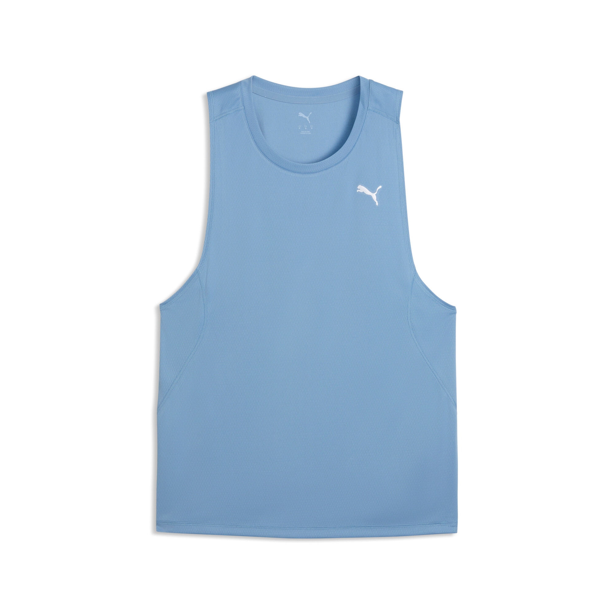 PUMA Tanktop "M RUN VELOCITY TANK (POLY)" Tanktop, ergonomische Schnittführung, Rundhalsausschnitt