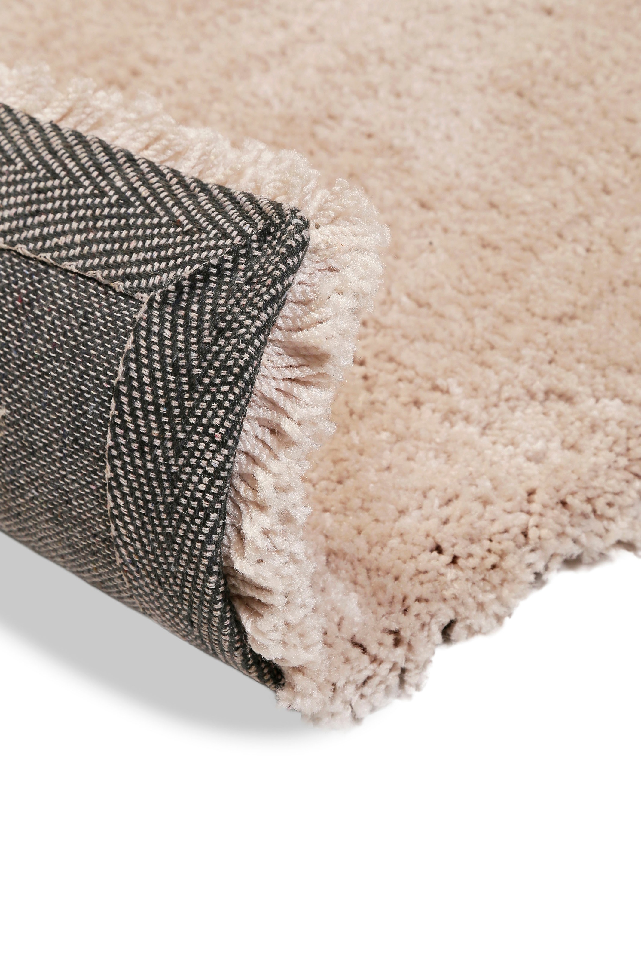 Wecon home Basics Hochflor-Teppich »Emilia«, rechteckig, 25 mm Höhe, Wohnzimmer