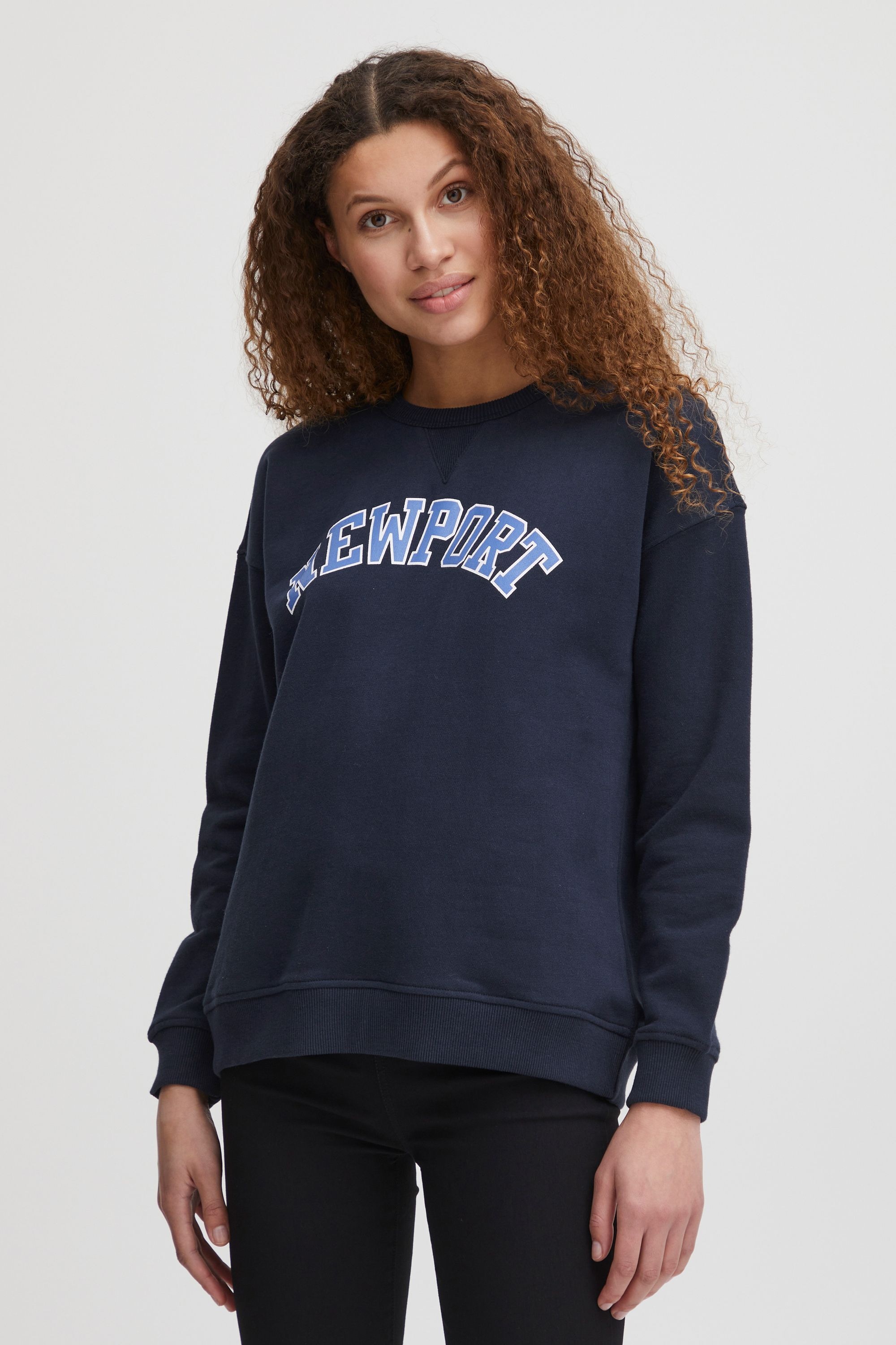 OXMO Rundhalspullover »Sweatshirt OXColeen«