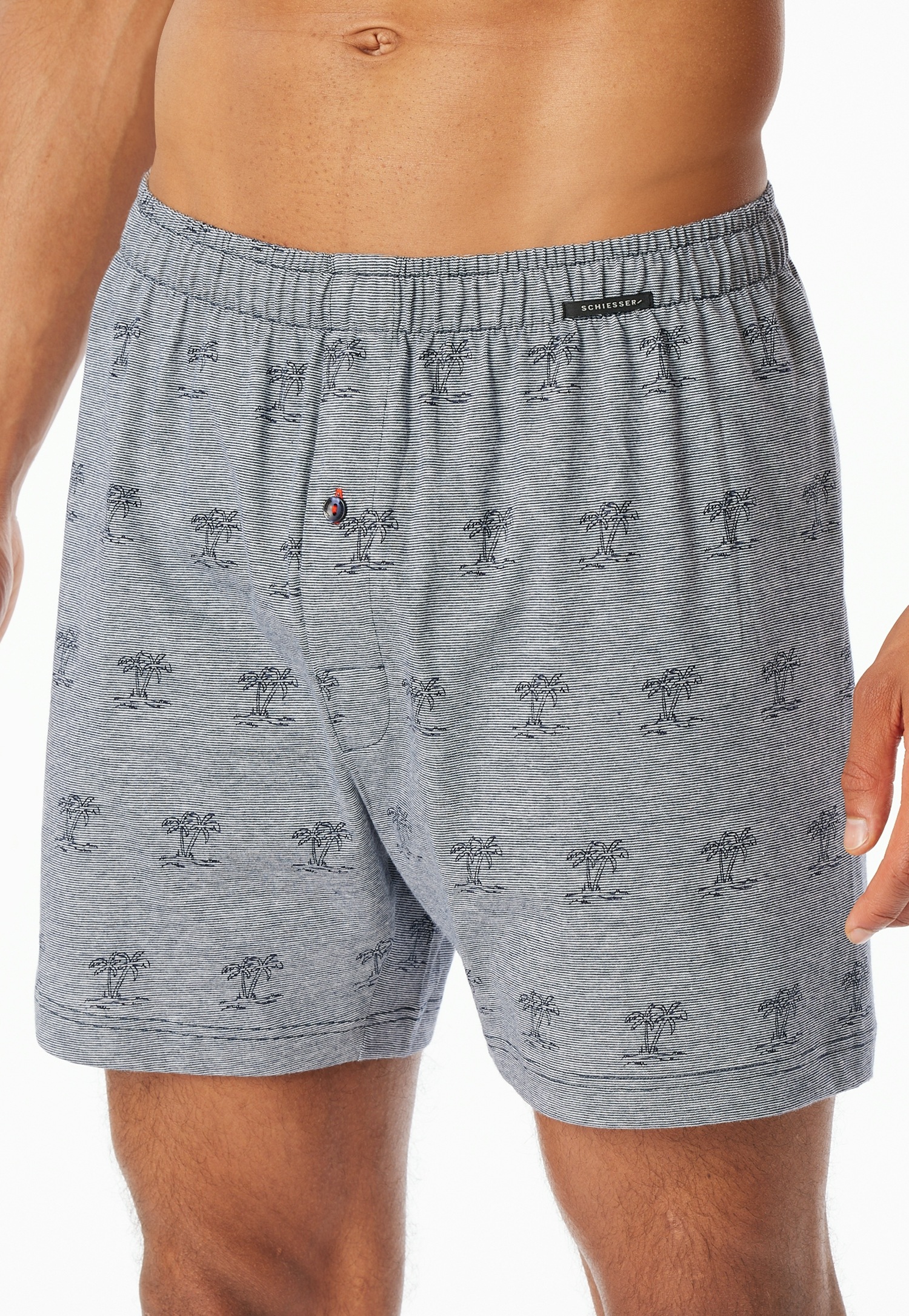 Schiesser Boxershorts »"Boxershorts Multipacks"«, (2er Pack), Zwei verschiedene Designs im Doppelpack
