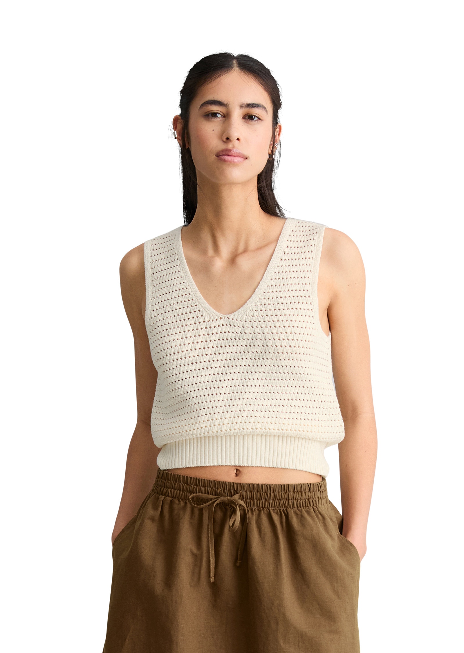 Marc OPolo DENIM Strickpullover "aus Organic Cotton" günstig online kaufen