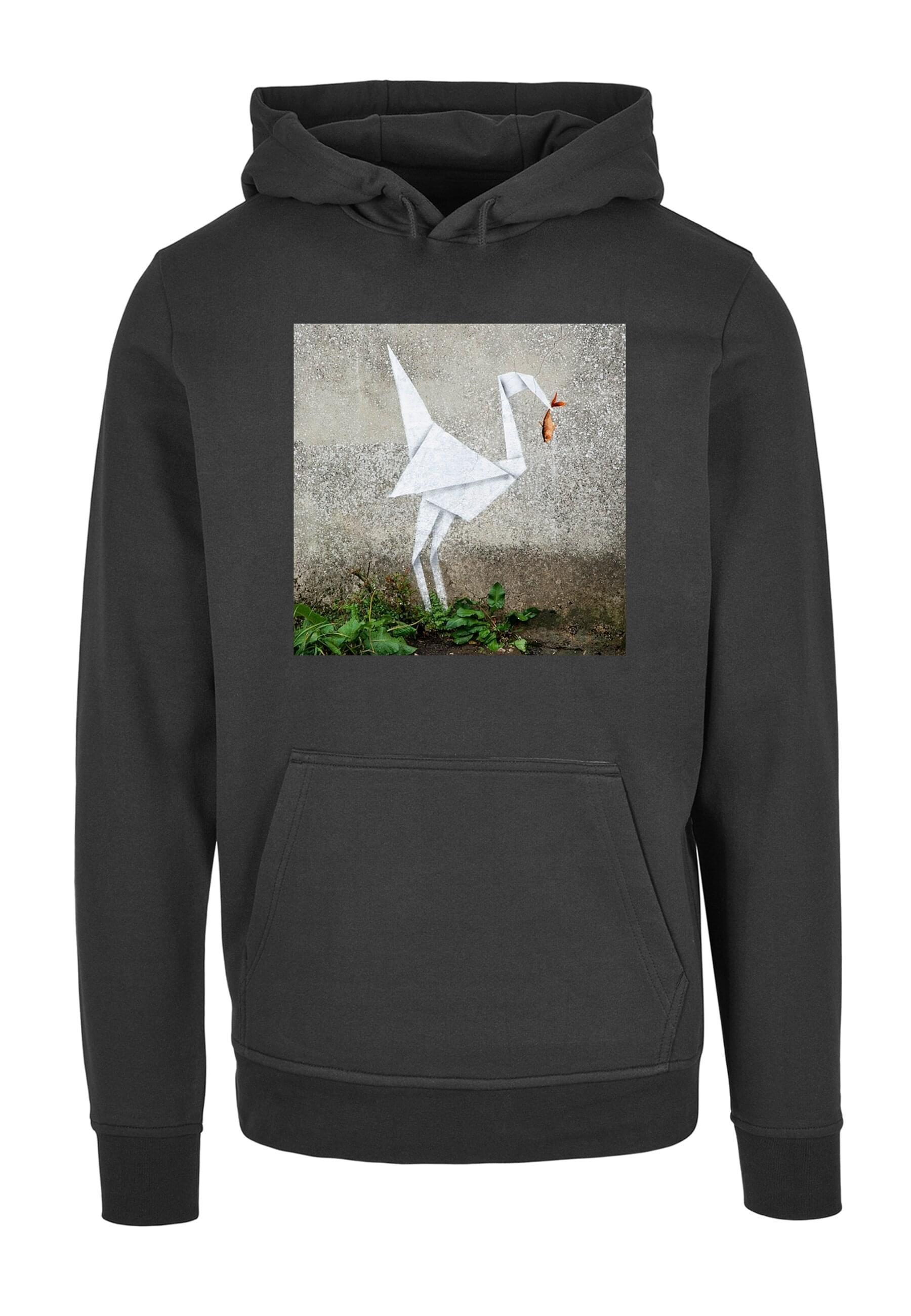 Merchcode Kapuzensweatshirt "Merchcode Herren Origami Bird Hoody"