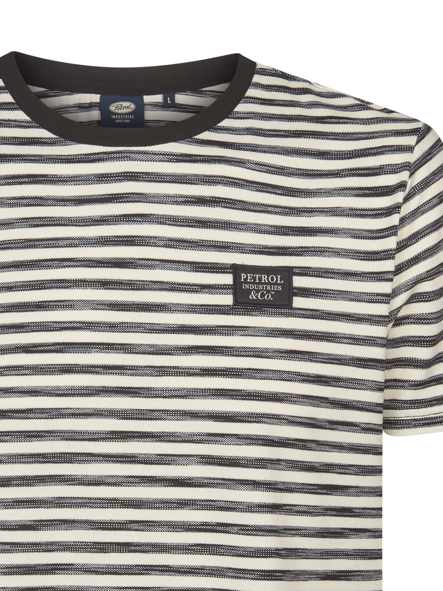 Petrol Industries T-Shirt »Men T-Shirt« mit Logo Stickerei