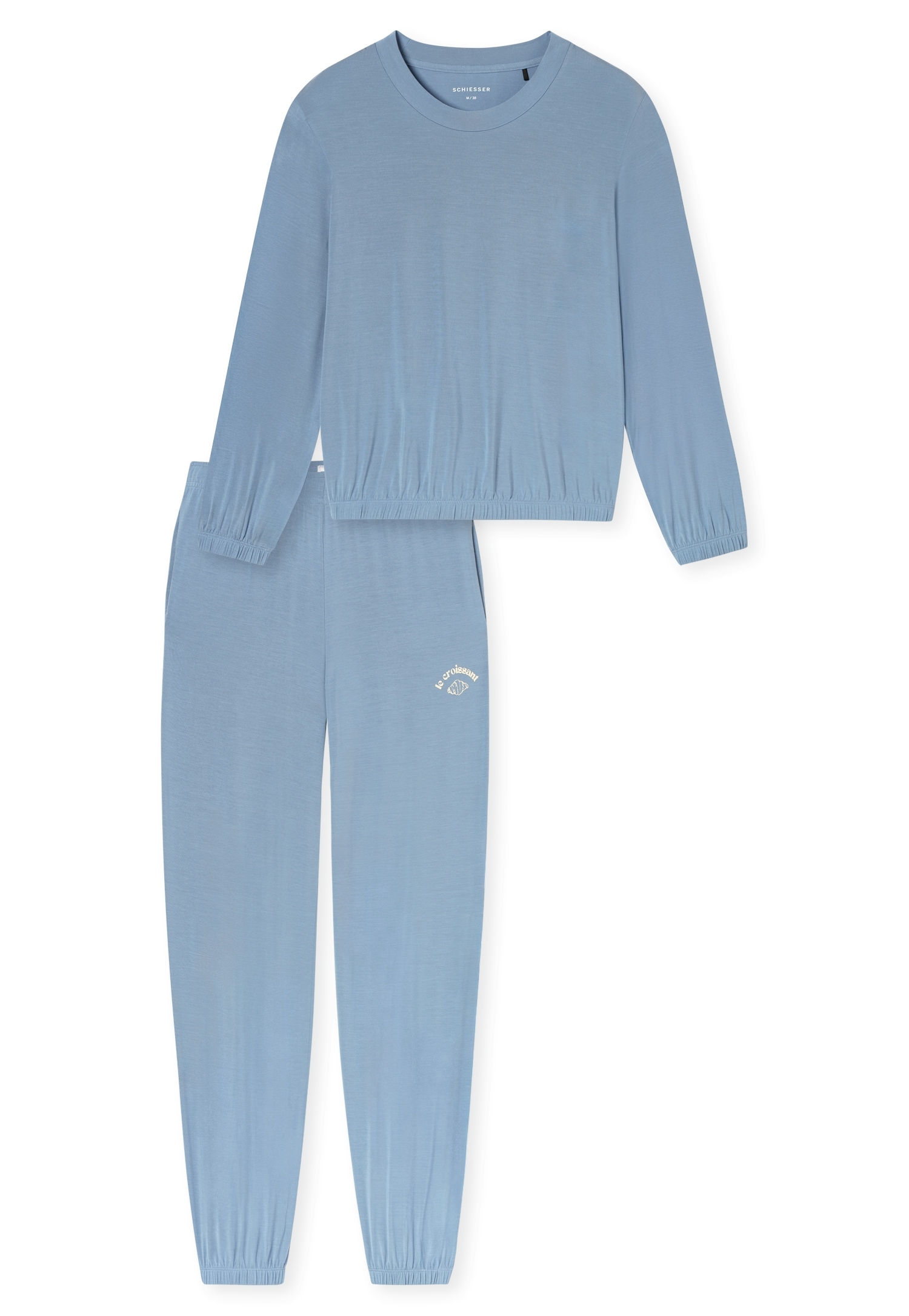 Schiesser Pyjama »Casual Fashion« Rundhalsausschnitt, Modal-Qualität