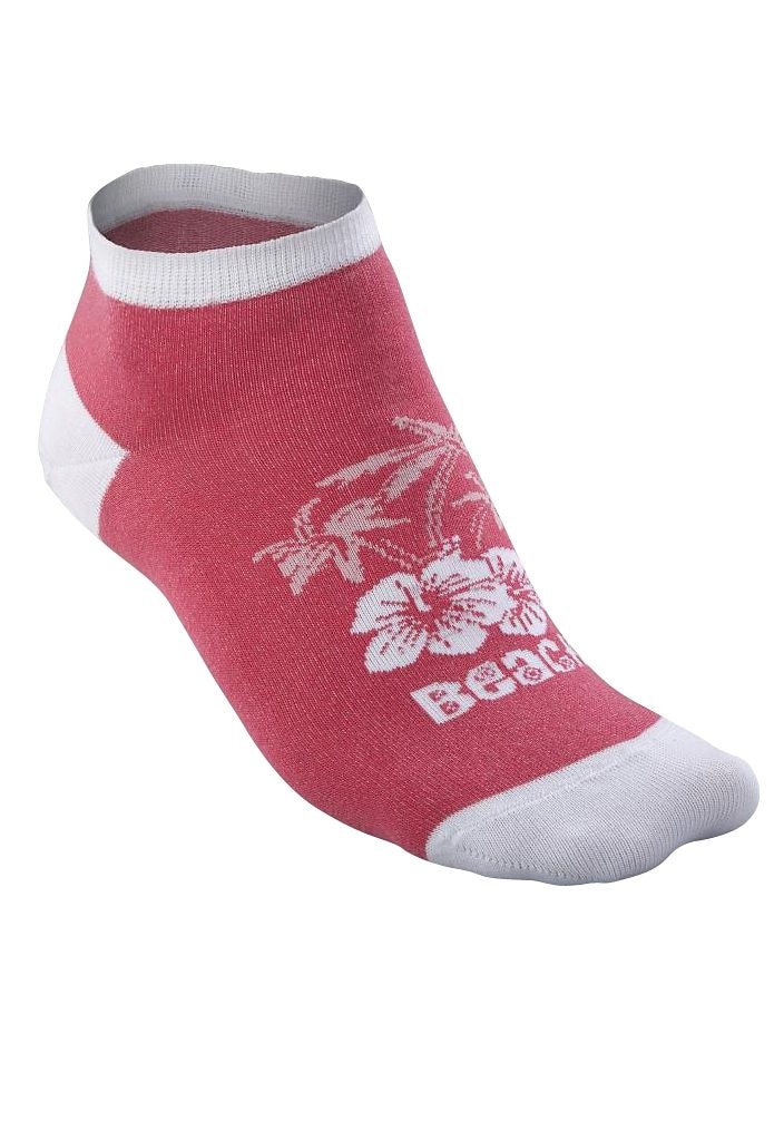 H.I.S Sneakersocken, (Packung, 5 Paar), im farbenfrohen Hawaii Design