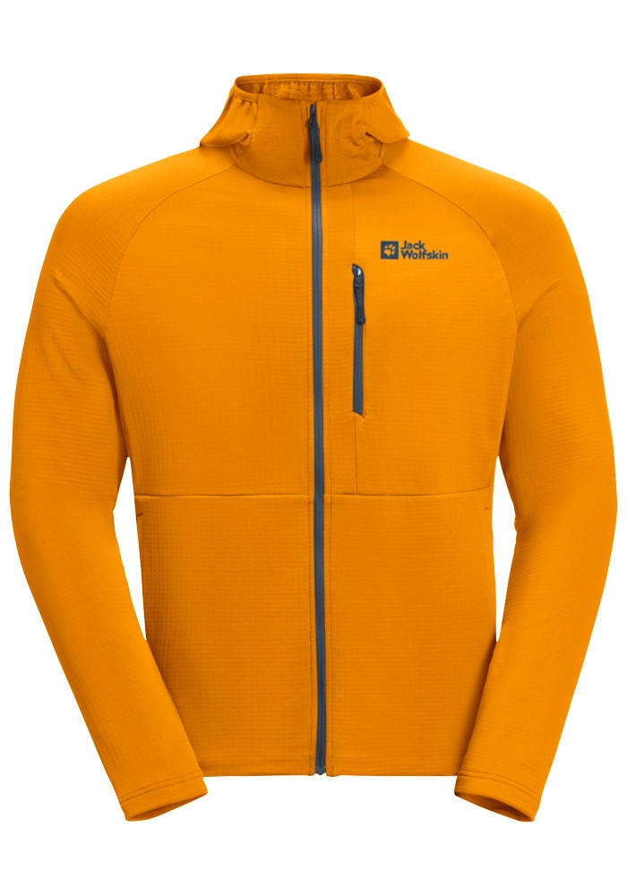 Jack Wolfskin Fleecejacke "KOLBENBERG HOODED FZ M", mit Kapuze günstig online kaufen