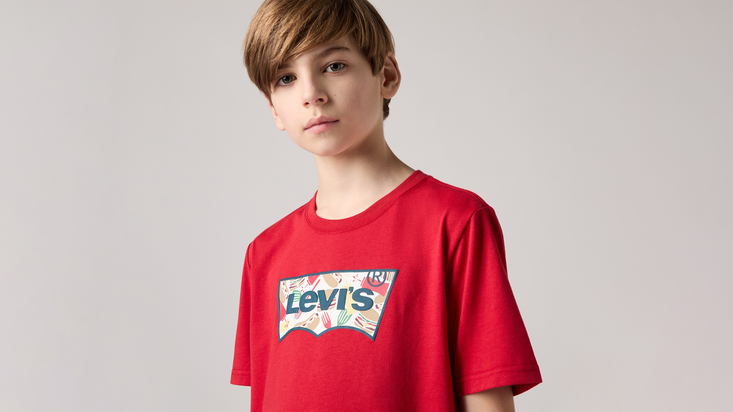 Levi's® Kids T-Shirt »LVB BARBECUE BATWING TEE« mit Print, for Boys