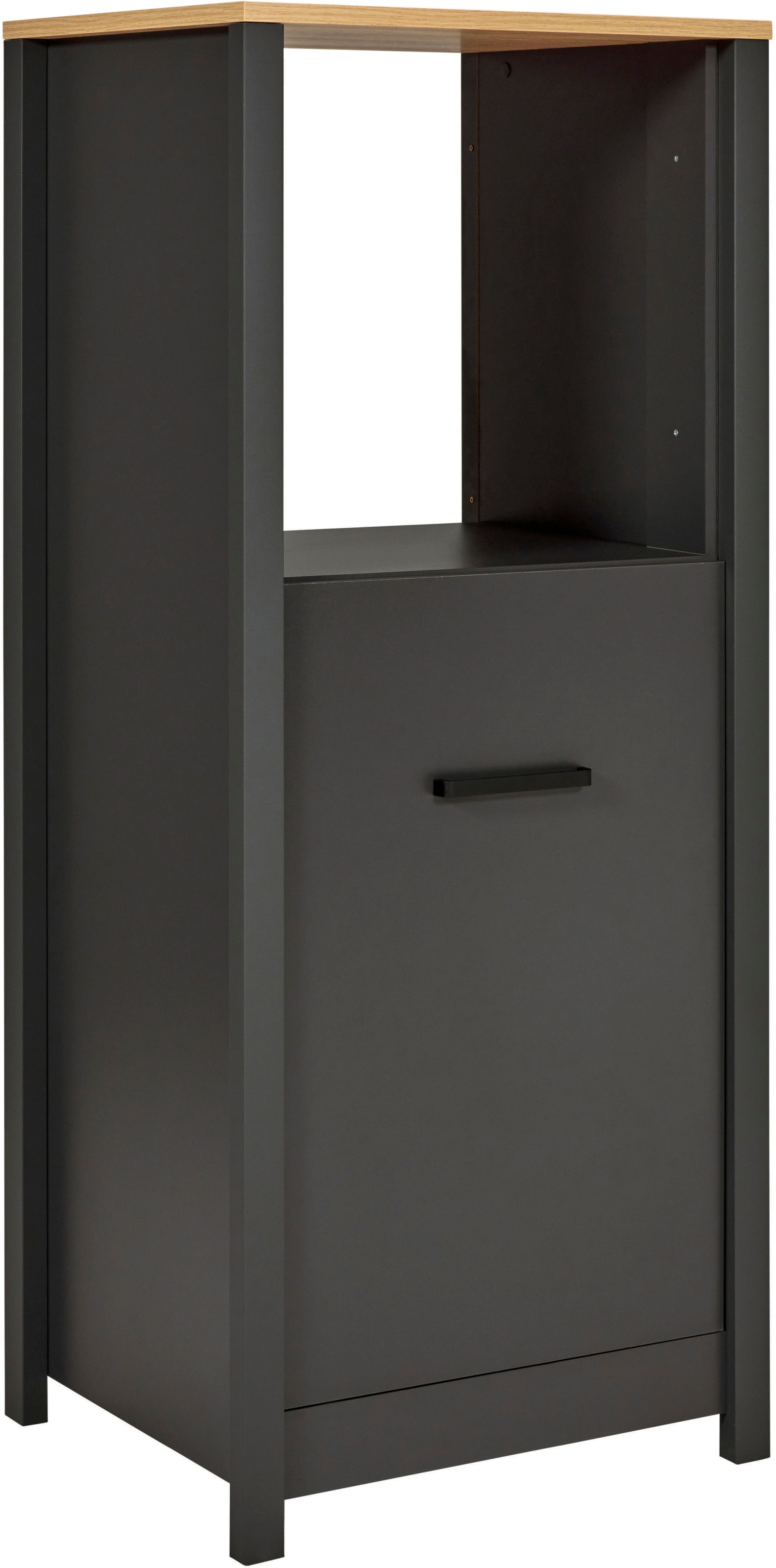 Inter Link Backofen/Kühlumbauschrank »Veneto« 1 Stk. tlg. Für Backofen & Kühlschrank, Soft-Close, 70x60x167